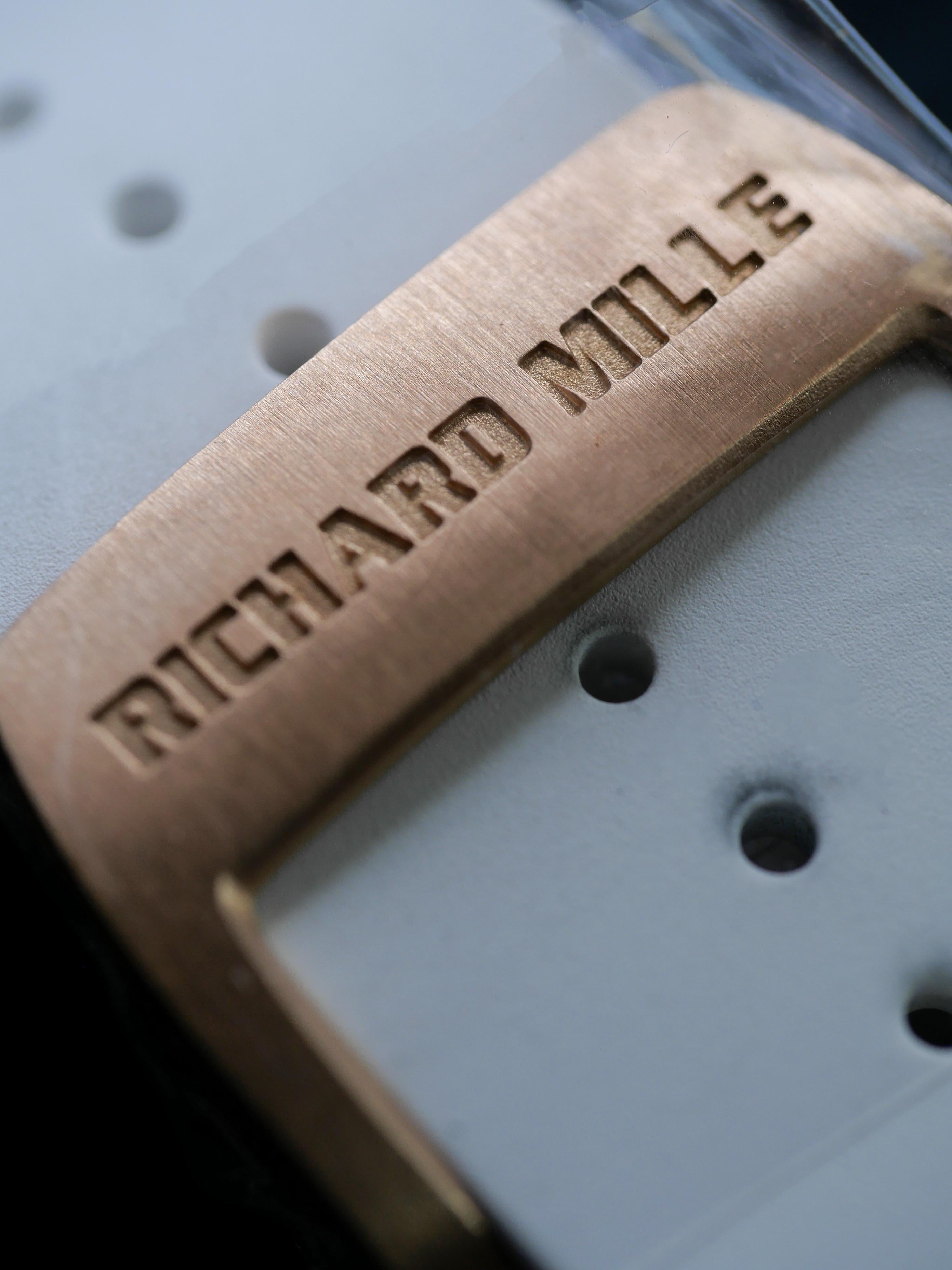 Richard Mille RM 052 Tourbillon Skull Manual Wind Wristwatch For Sale 5