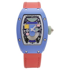 Richard Mille RM 07-01 Ceramica Colorata Ceramica Blu Polvere Edizione Limitata
