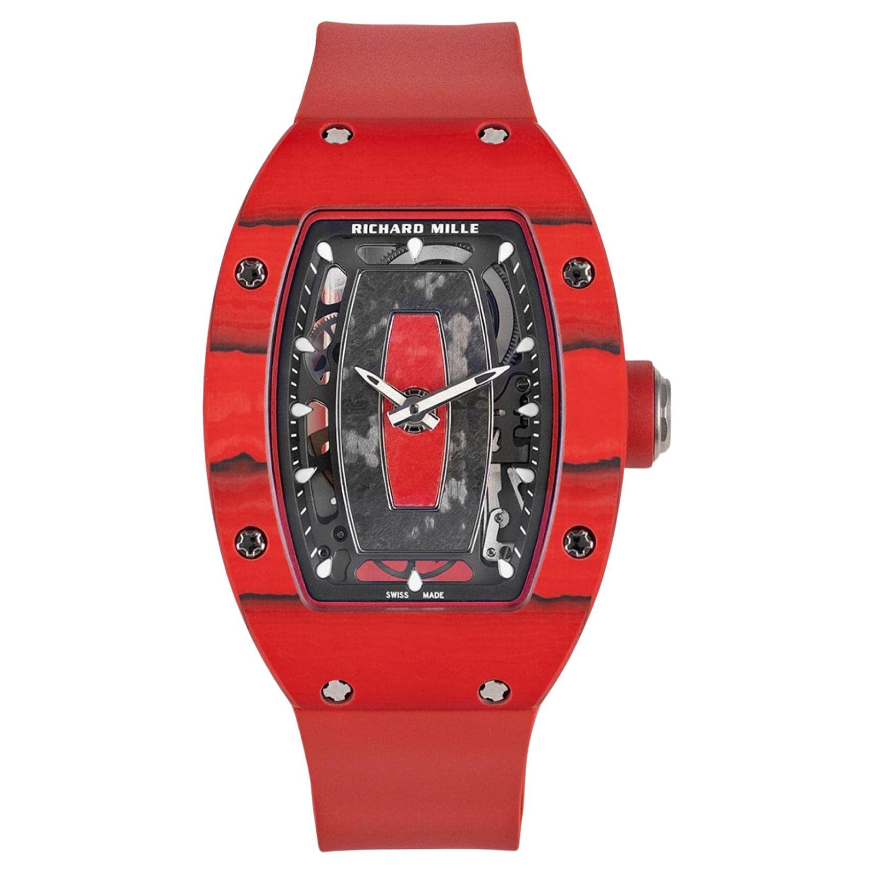 Richard Mille RM 07-01 'Racing Red' Carbon Red Quartz TPT Limited Edition (2022)