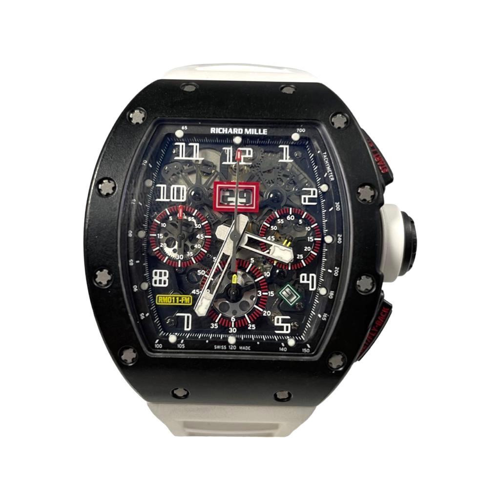 richard mille white carbon