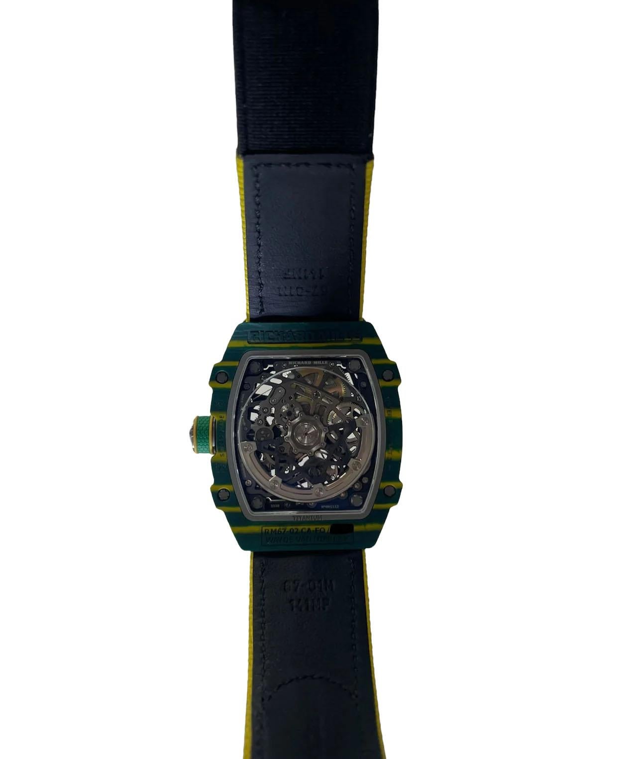 Richard Mille RM 67-02 Automatic Extra Flat Wayde Van Niekerk (Référence # 67-02 en vente 2