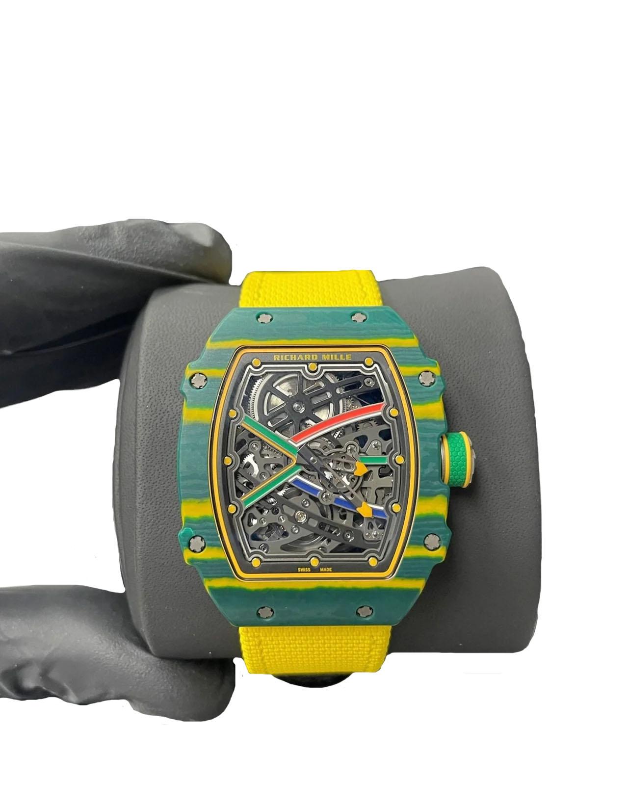 Richard Mille RM 67-02 Automatic Extra Flat Wayde Van Niekerk (Référence # 67-02 en vente 3