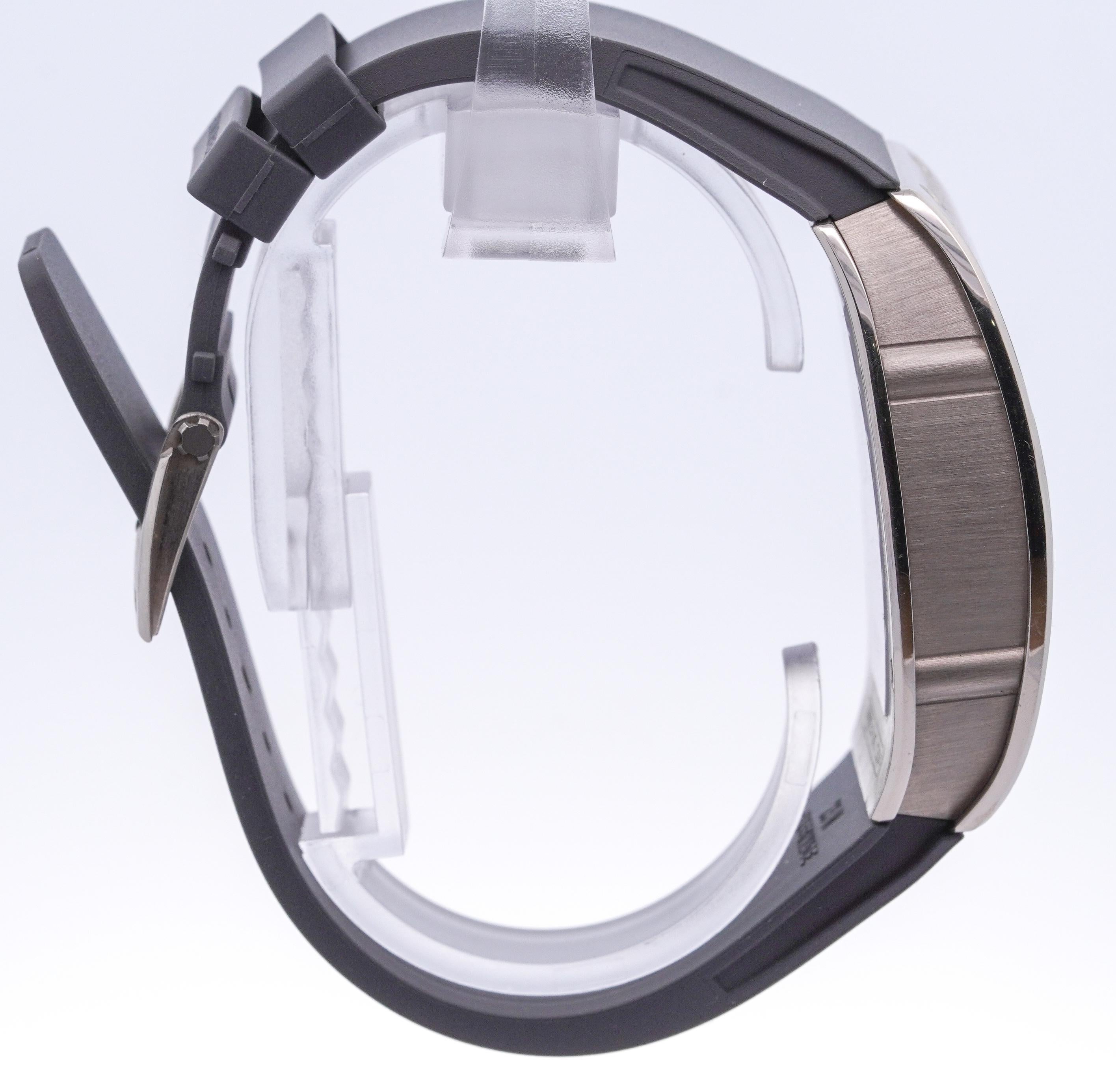 Reloj Richard Mille RM005 Automático Esqueleto Esfera Oro Blanco Correa de Caucho Gris en venta 1