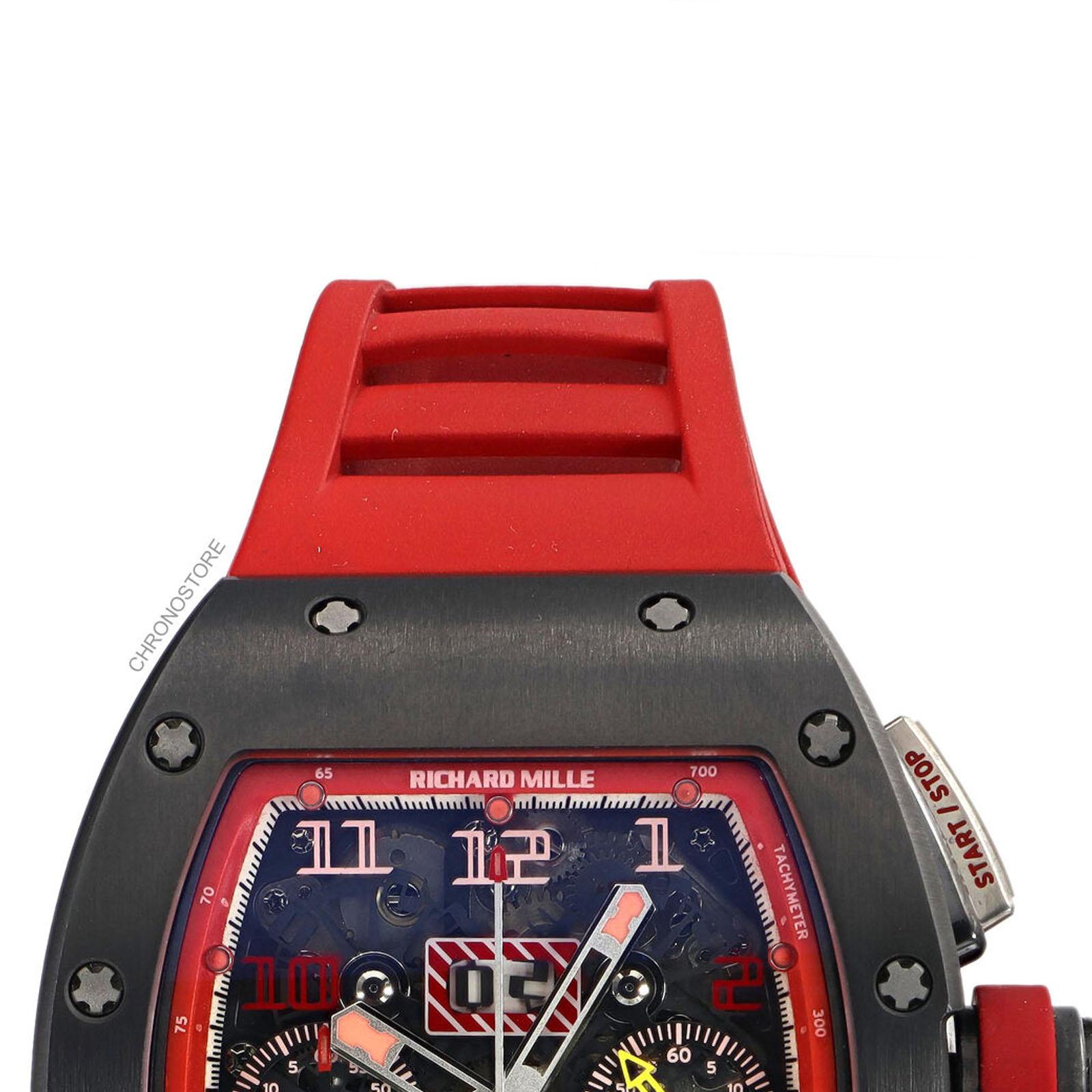 richard mille watch red band