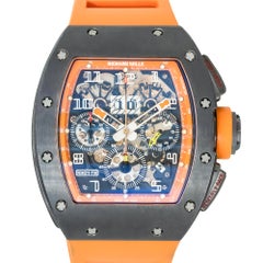 Richard Mille RM011-FM Titanium Orange Storm Watch