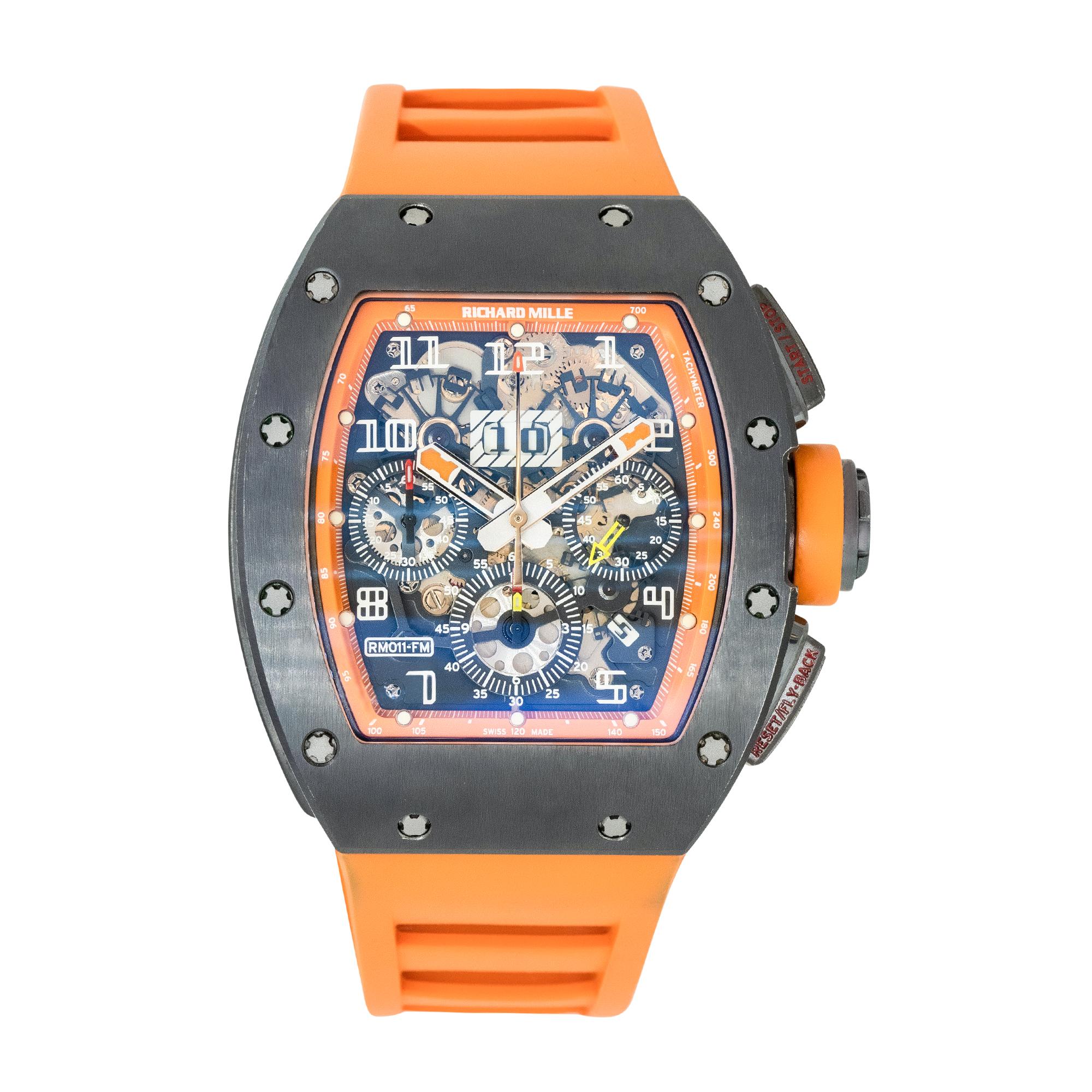 montre richard mille orange