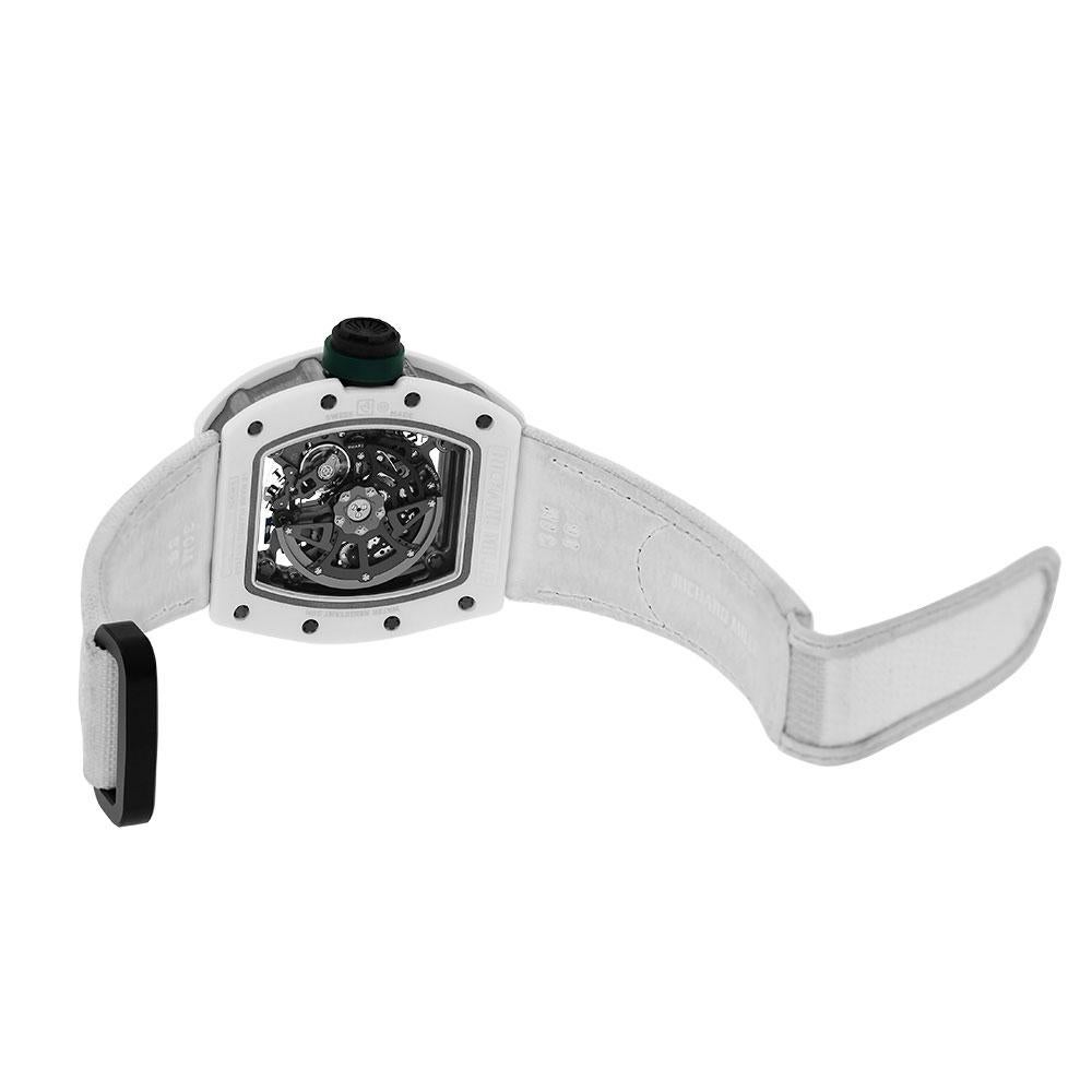 Richard Mille RM030 Le Mans White ATZ Ceramic Watch RM030 In Good Condition In New York, NY