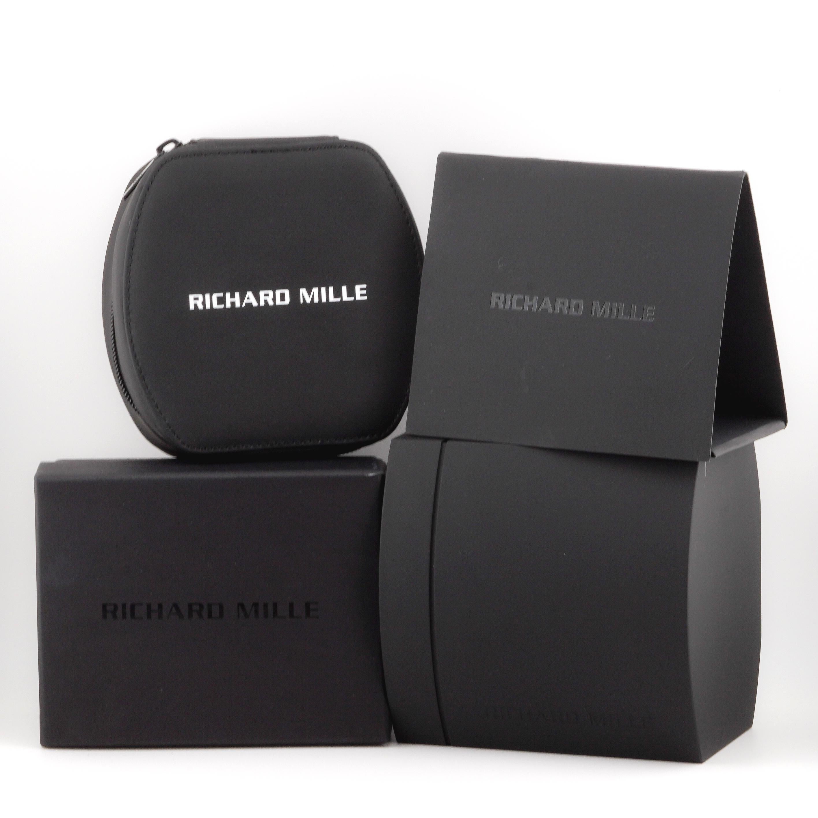 Richard Mille RM11-01 Roberto Mancini Flyback Chronograph Orologio da polso in titanio in vendita 7
