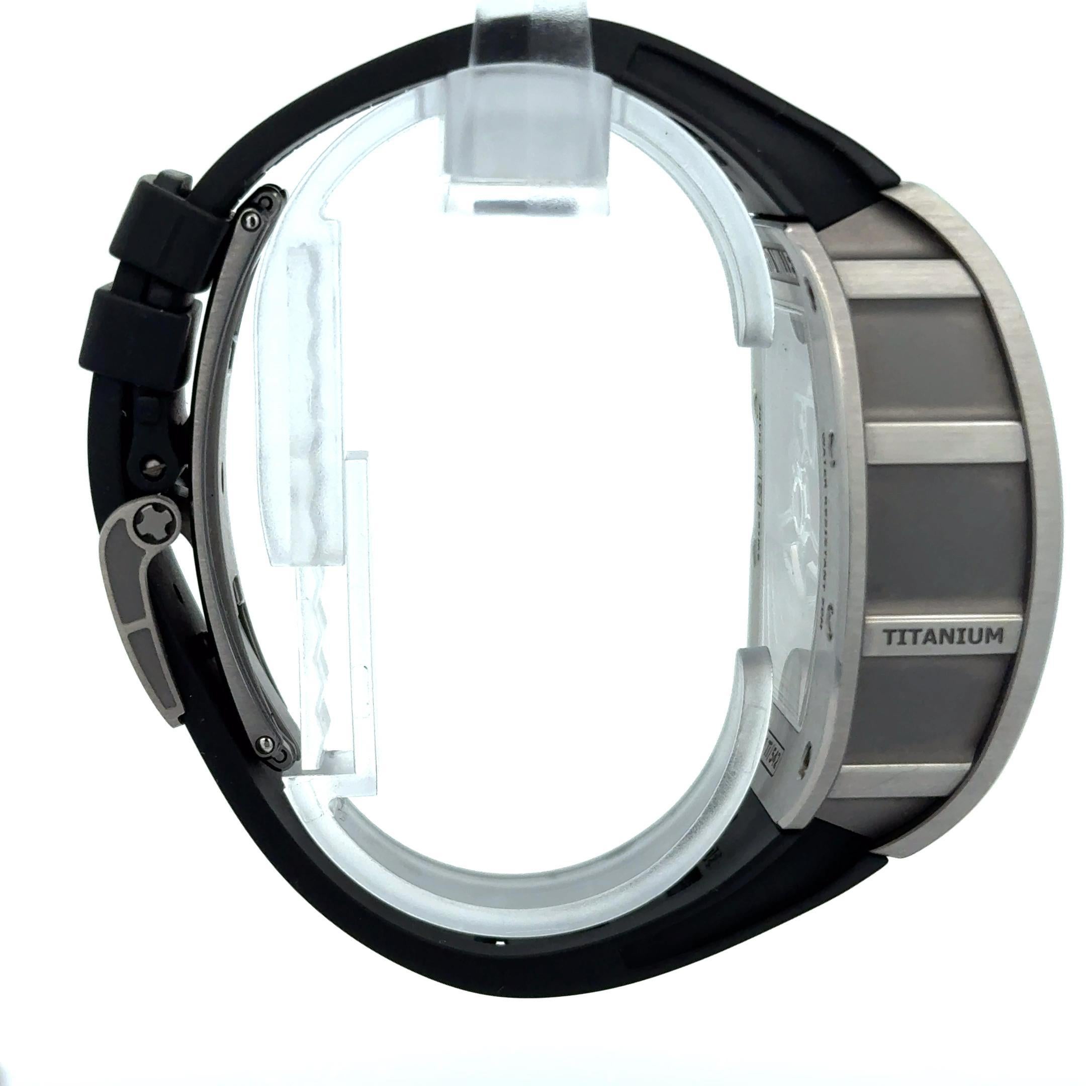 da uomo o donna Richard Mille RM11-01 Roberto Mancini Flyback Chronograph Orologio da polso in titanio in vendita