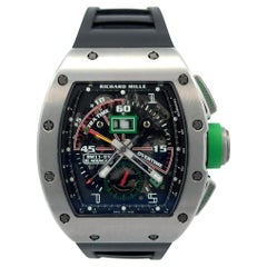 Richard Mille RM11-01 Roberto Mancini Flyback Chronograph Titanium Wrist Watch