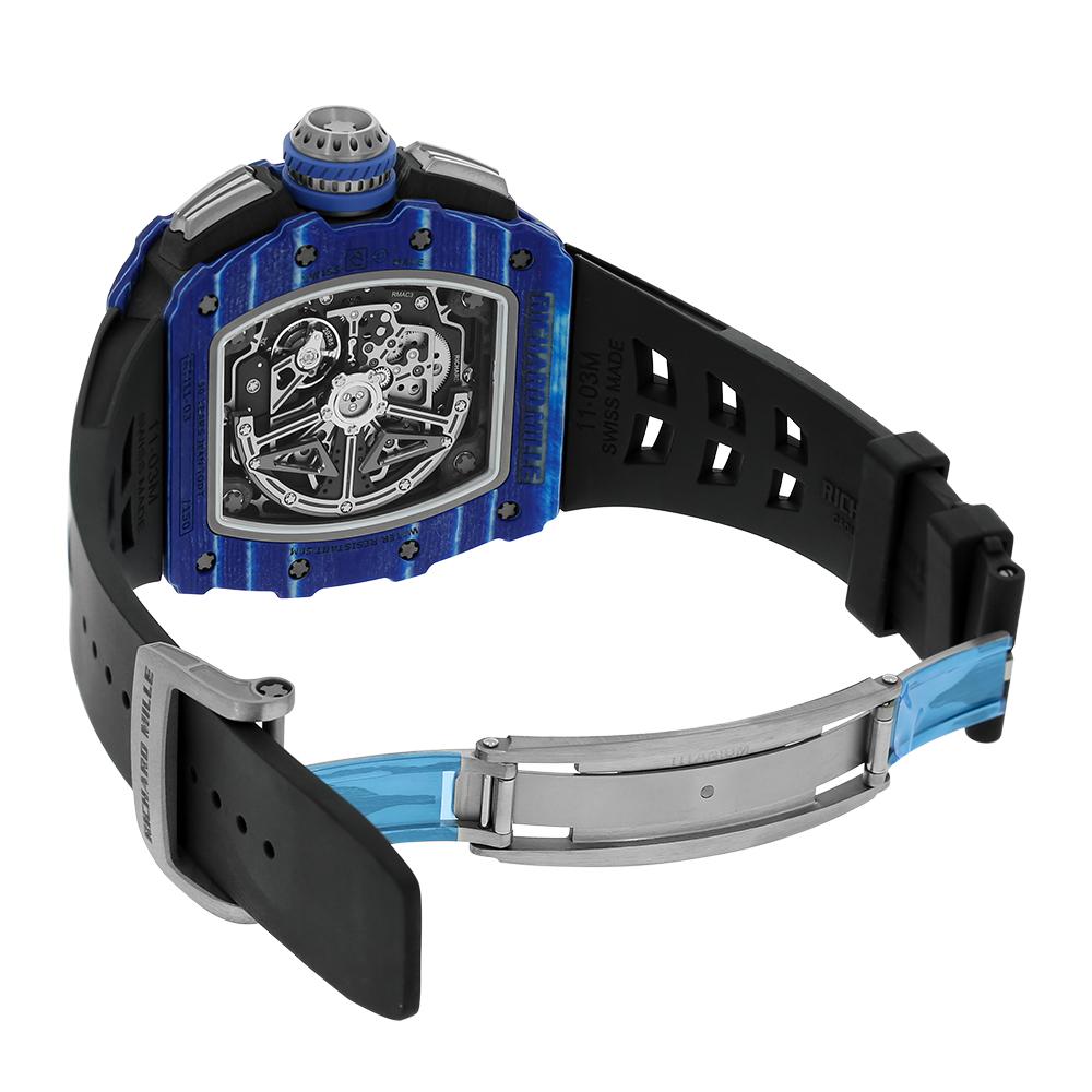Contemporary Richard Mille RM11-03 Jean Todt NTPT Carbon Chronograph Men’s Watch RM 11-03