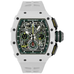 Richard Mille RM11-03 Le Mans Classic White ATZ Ceramic Flyback Chronographe