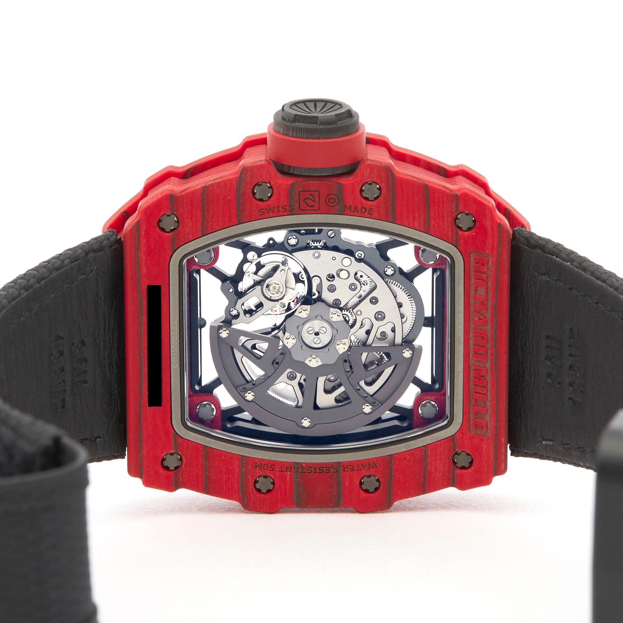 Richard Mille RM35 RM35-02 Rafa Diamond NPTP In New Condition In Bishops Stortford, Hertfordshire
