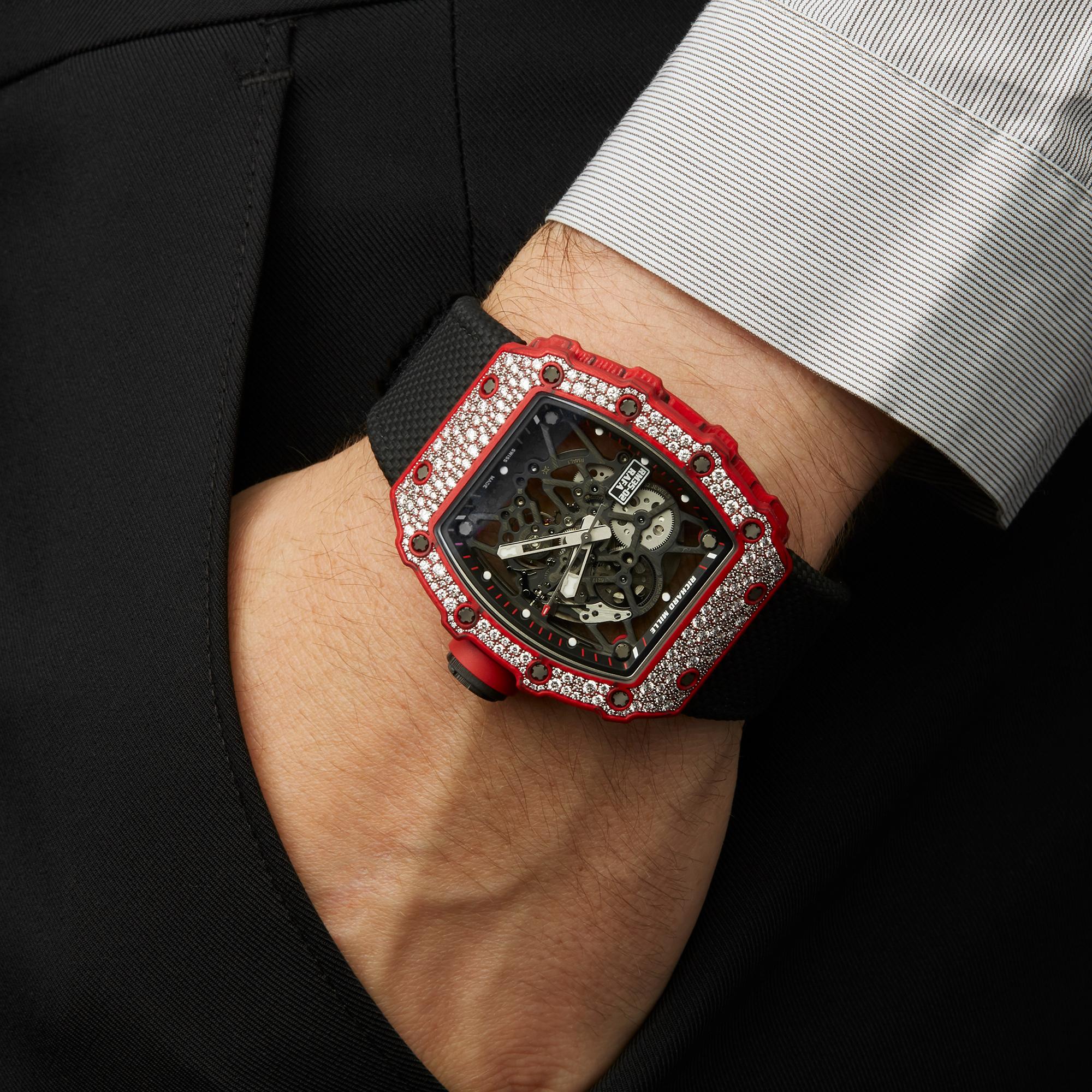 Women's or Men's Richard Mille RM35 RM35-02 Rafa Diamond NPTP