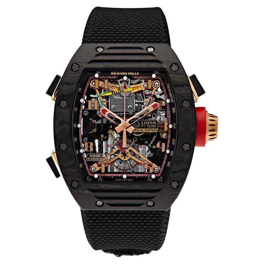 Richard Mille RM50-01 Lotus F1 G-Sensor Tourbillon NTPT Limited 30pcs