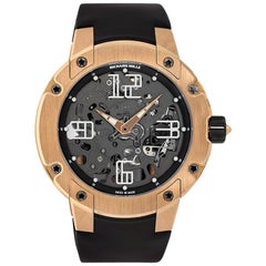 Used Richard Mille Rose Gold Automatic Extra Flat Watch RM033
