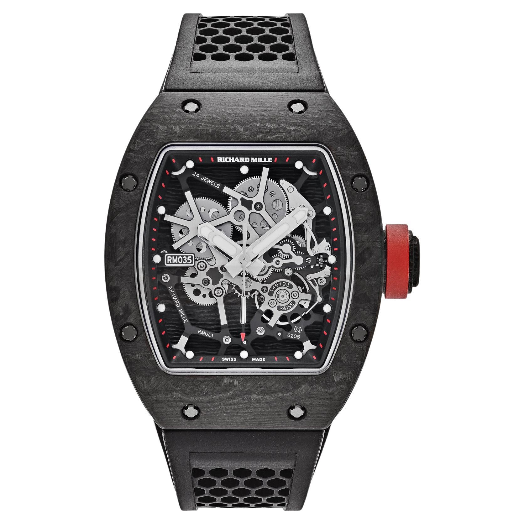 Richard Mille Ultimate Edition NTPT Carbon RM035 Limited to 35pcs