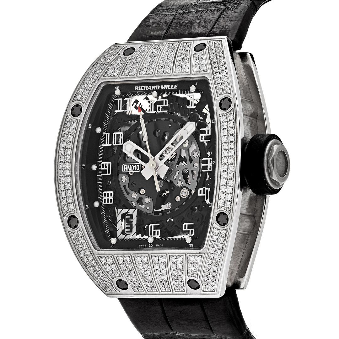 Richard Mille Set di diamanti in oro bianco RM010 in vendita su