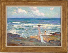 Bathers by Richard E. Miller