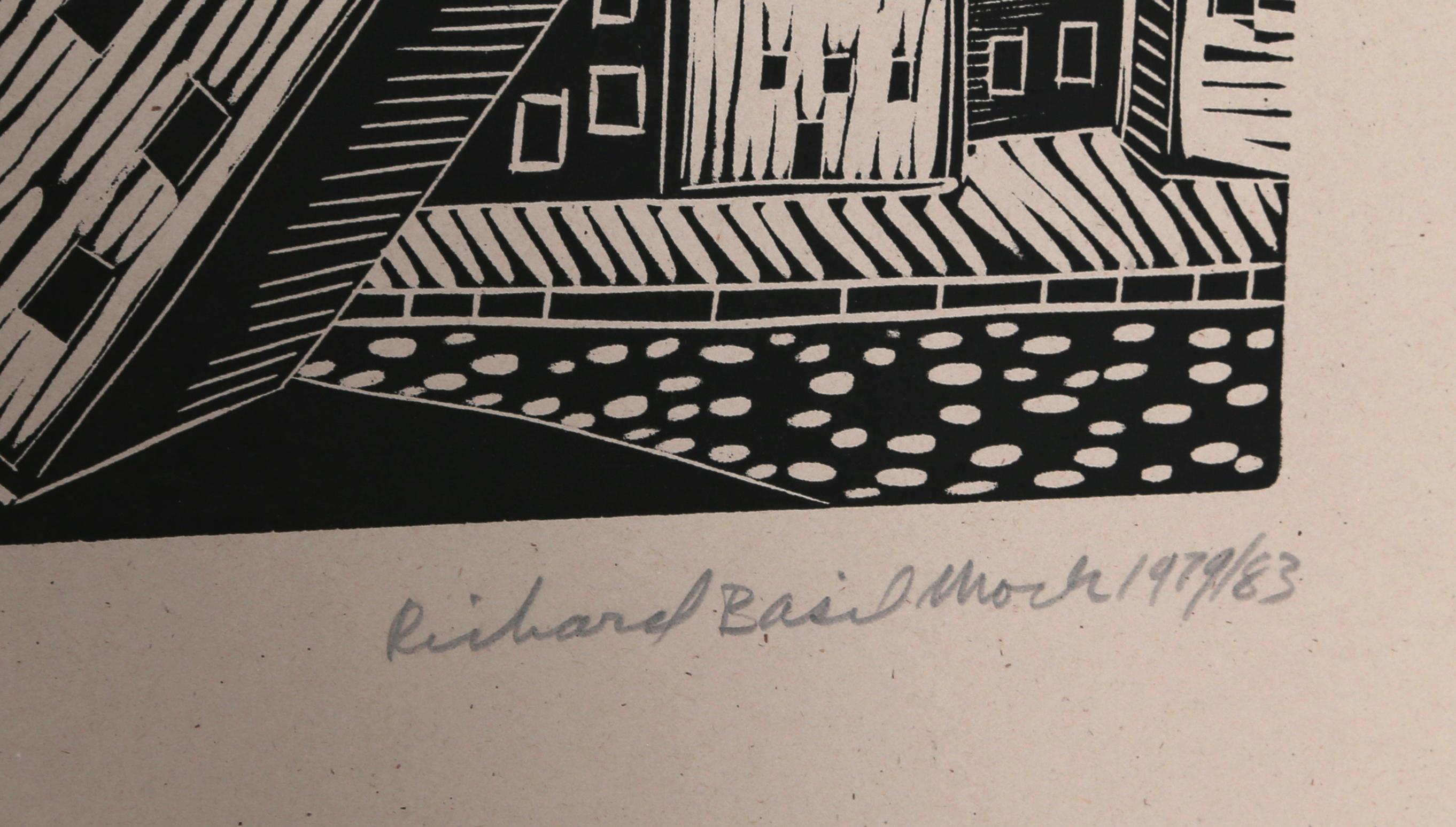 L'âne sur l'Empire State Building, linogravure Pop Art de Richard Mock en vente 2