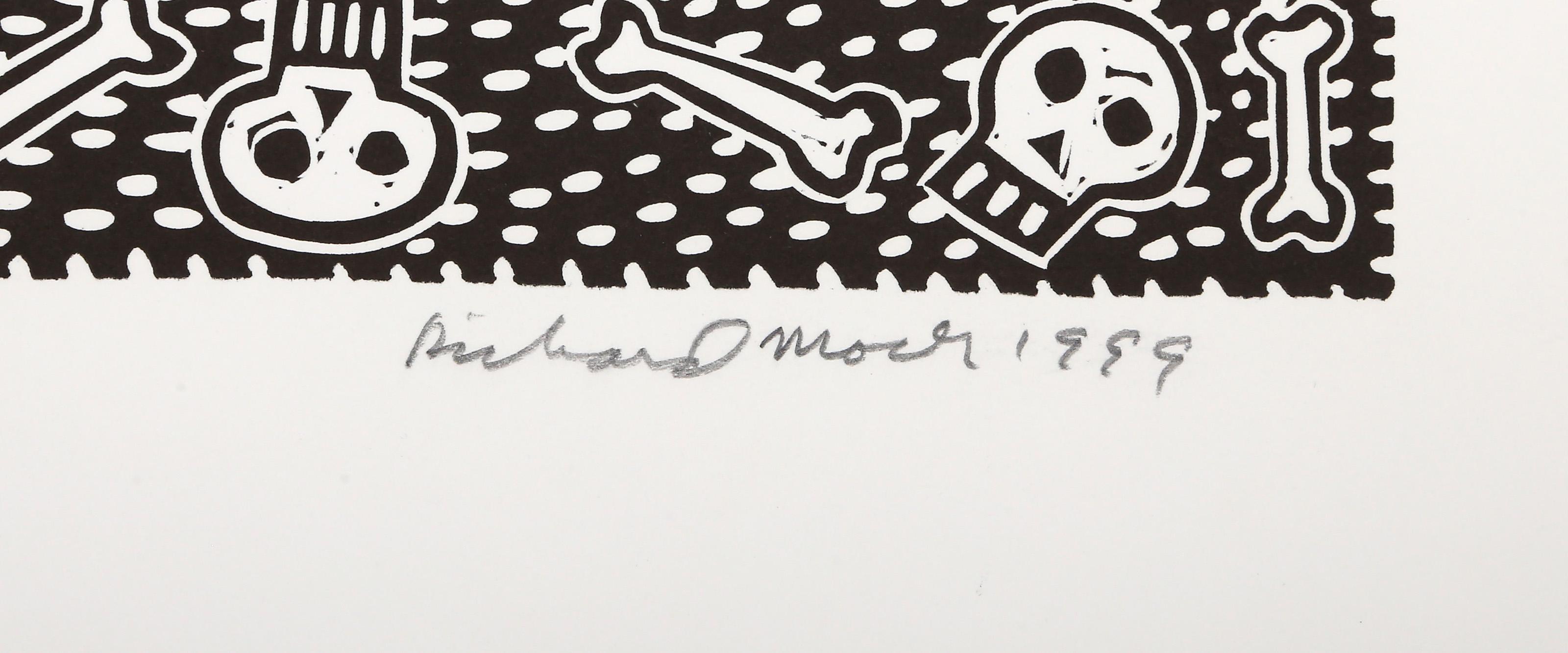Kosovo, Linograbado Pop Art de Richard Mock en venta 3