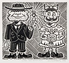 Matrimonio entre personas del mismo sexo, Linograbado Pop Art de Richard Mock