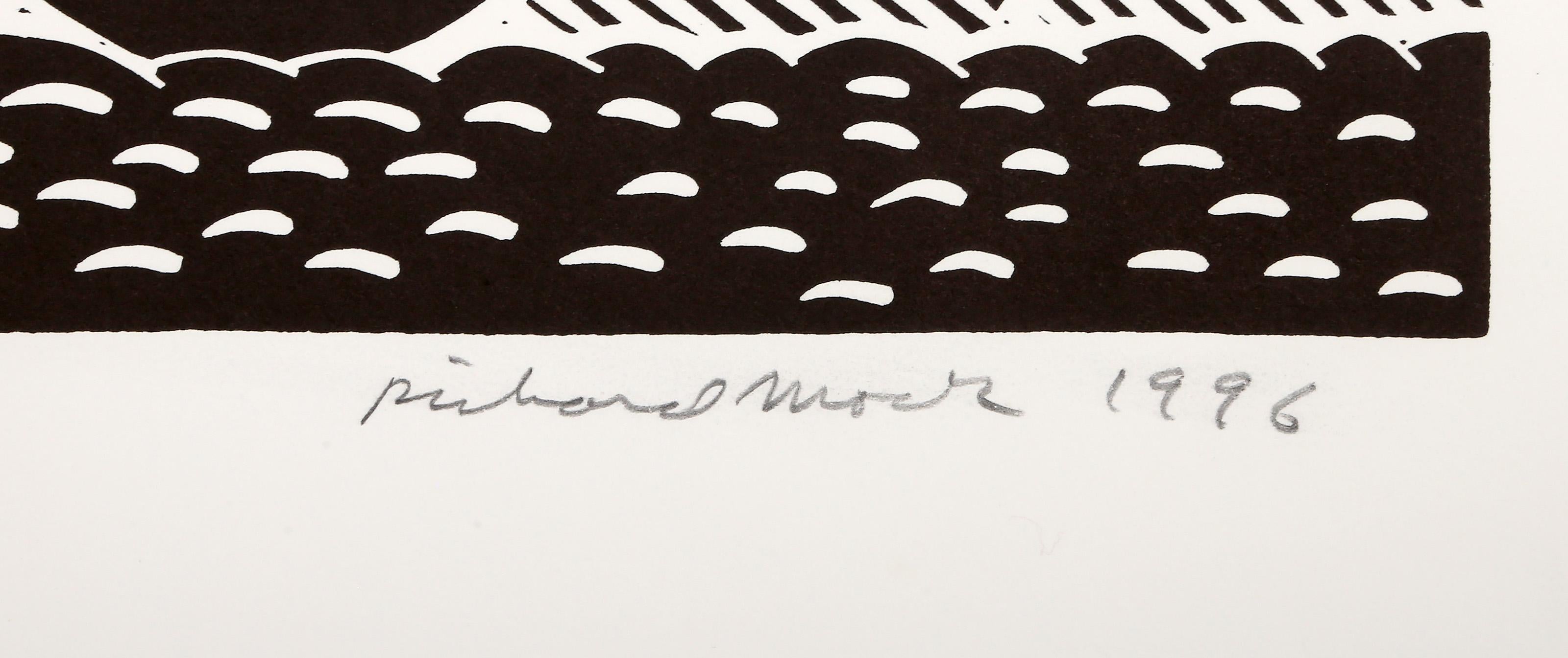 Tuna Porsche, Linograbado Pop Art de Richard Mock en venta 2