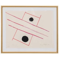 Vintage Richard Mortensen, Beaute, 1968, 16/60, Silkscreen Signed