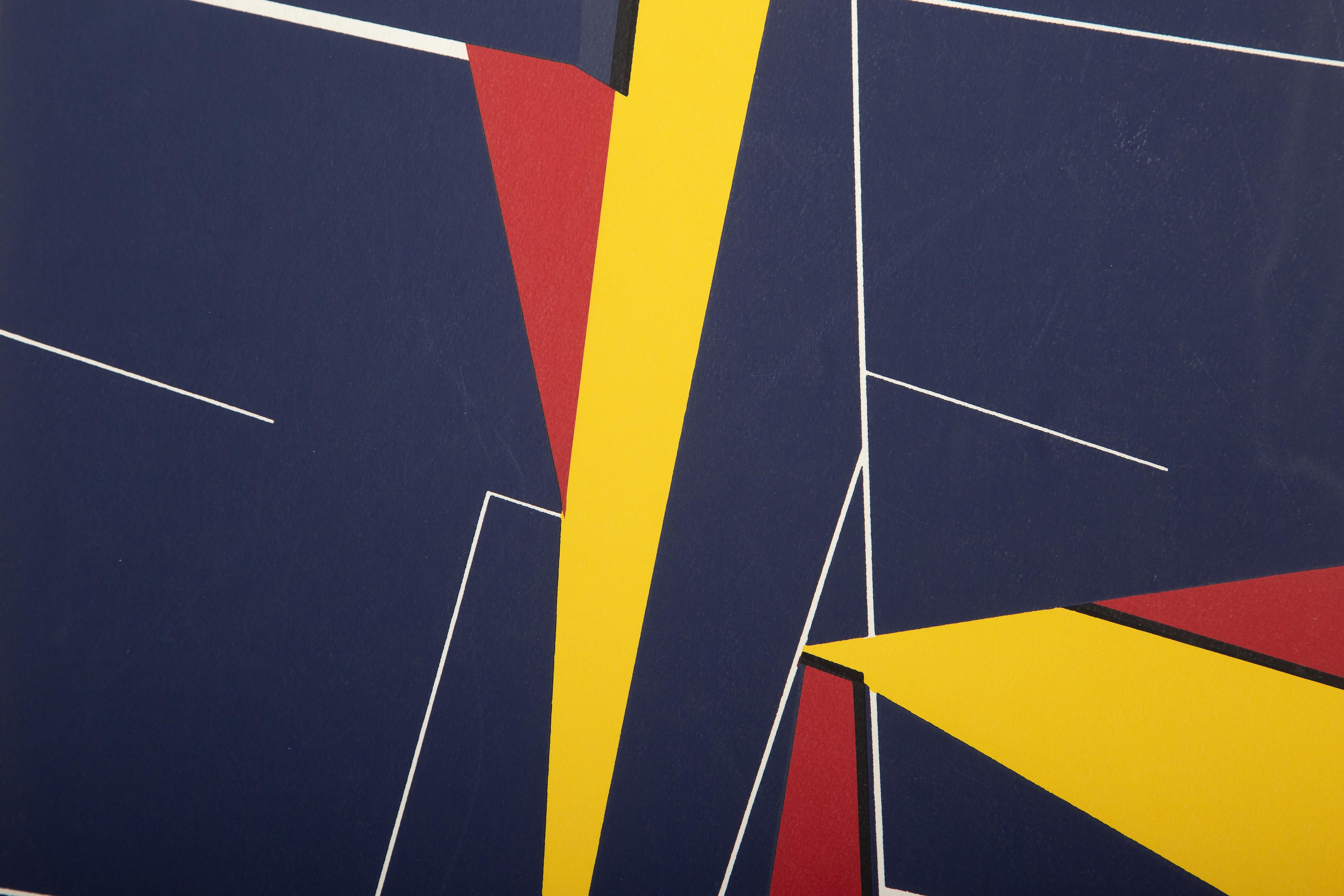 Geometrisch Abstrakt von Richard Mortensen, 1962 im Angebot 1