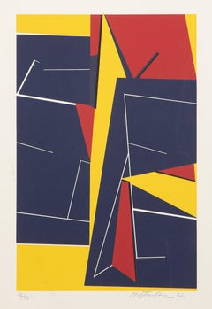 Abstracto geométrico de Richard Mortensen 1962