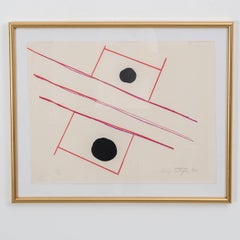 Richard Mortensen, Beaute, 1968, 16/60, Silkscreen Signed