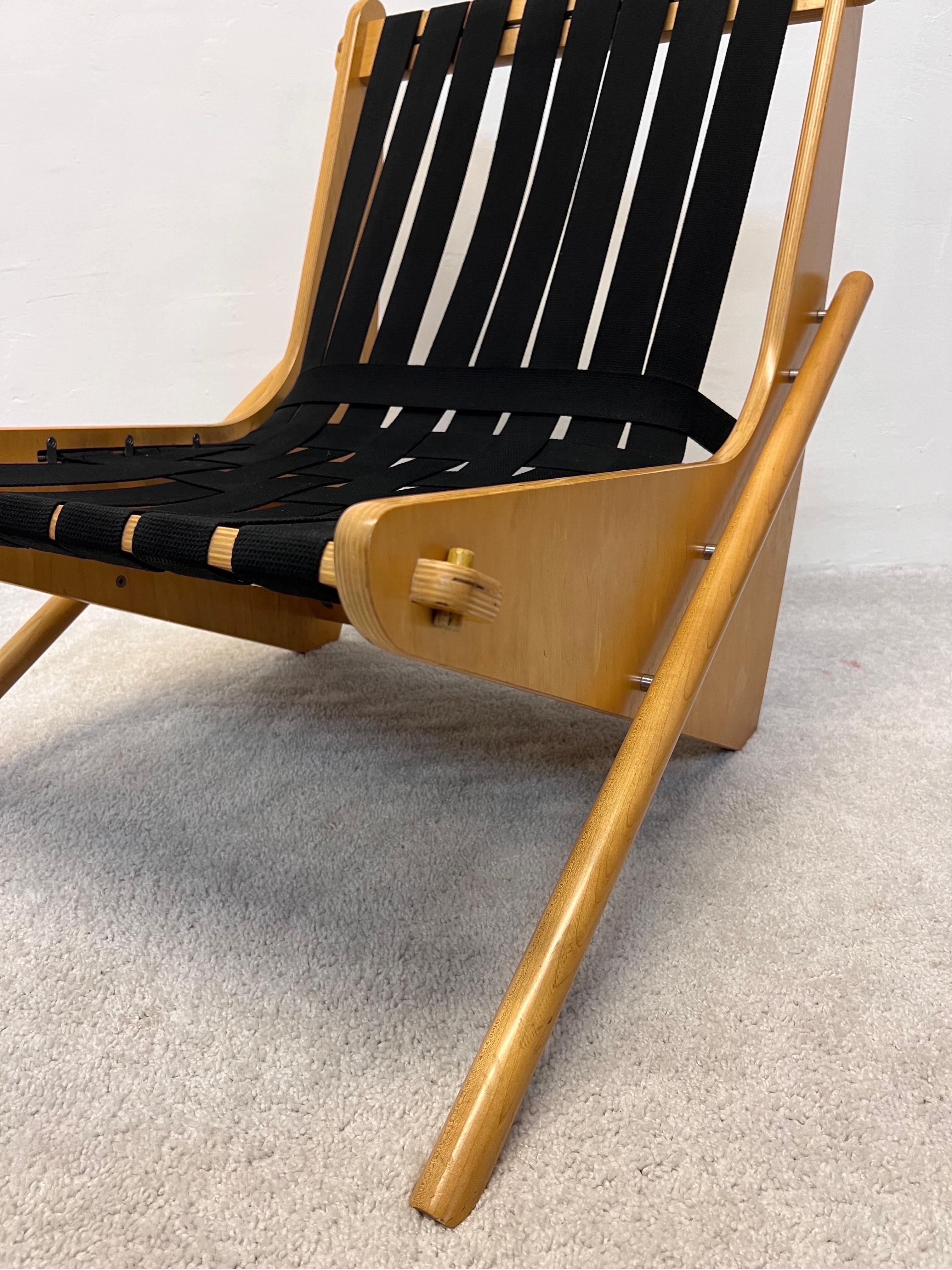 20th Century Richard Neutra Boomerang Lounge Chair by House of Industries and Otto Design #56