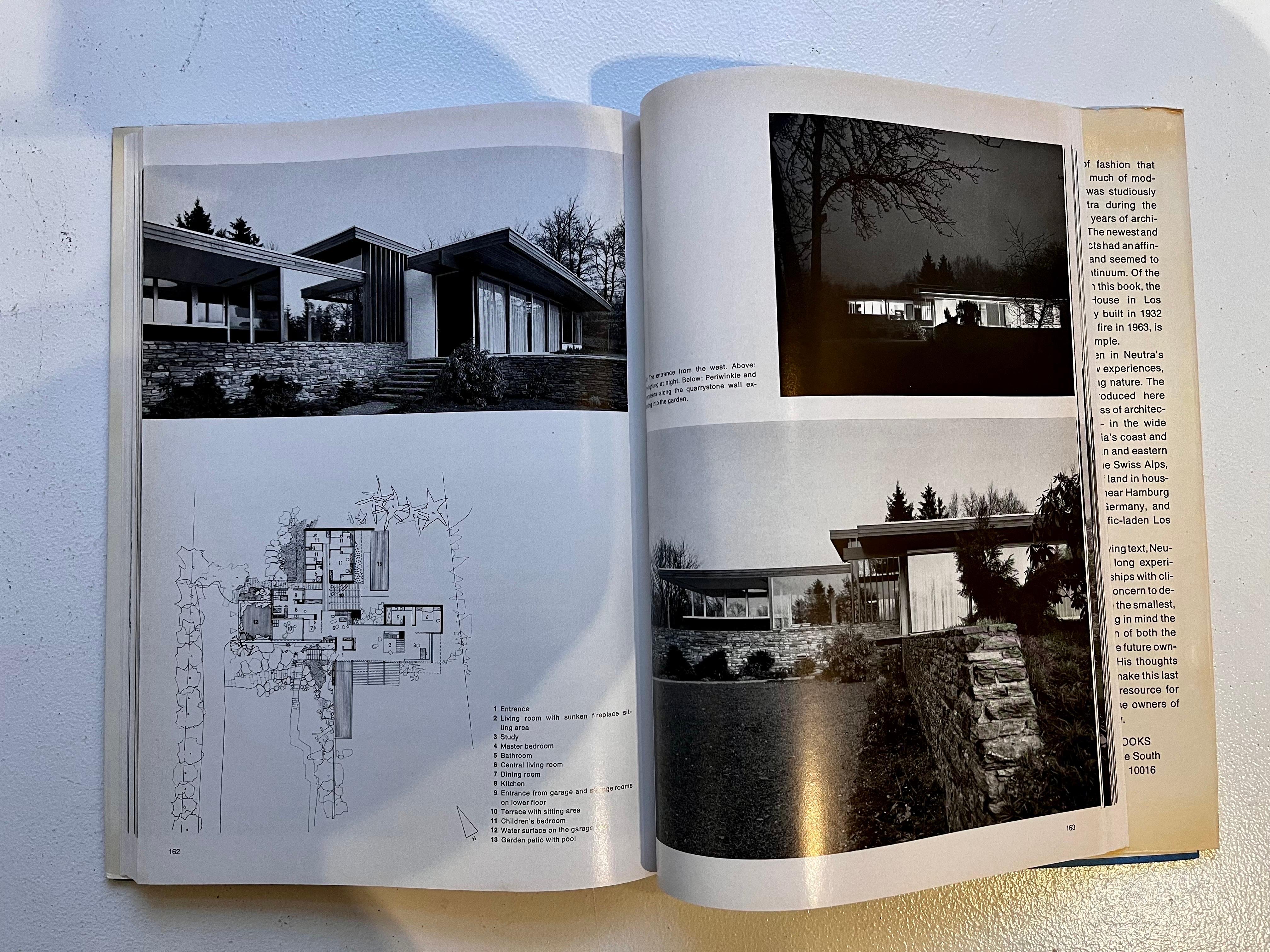 Richard Neutra: Building with Nature, Hard Cover with Dust Jacket, 1971 For Sale 3