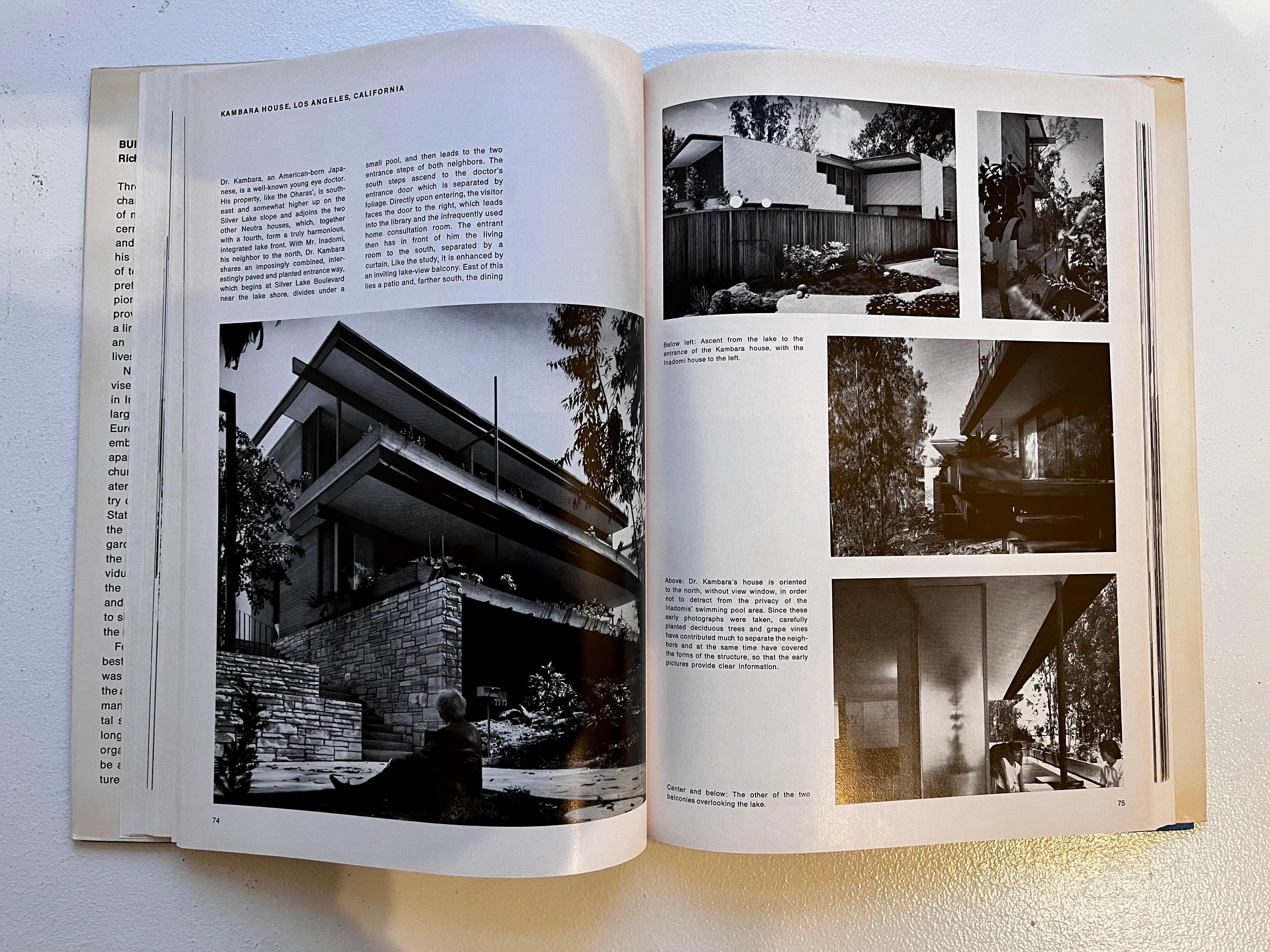 Richard Neutra: Building with Nature, Hard Cover with Dust Jacket, 1971 For Sale 4