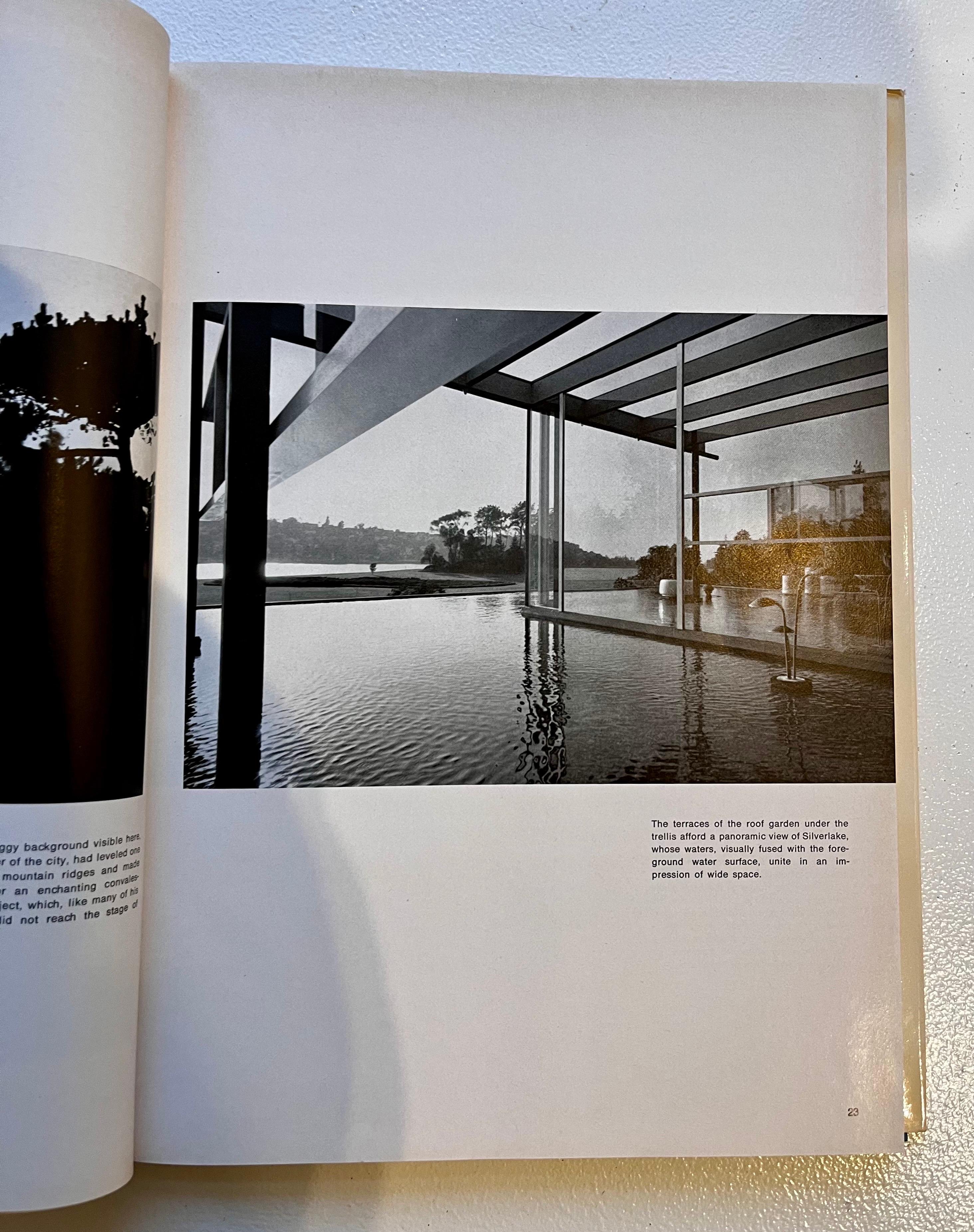 Richard Neutra: Building with Nature, Hard Cover with Dust Jacket, 1971 In Good Condition For Sale In Philadelphia, PA