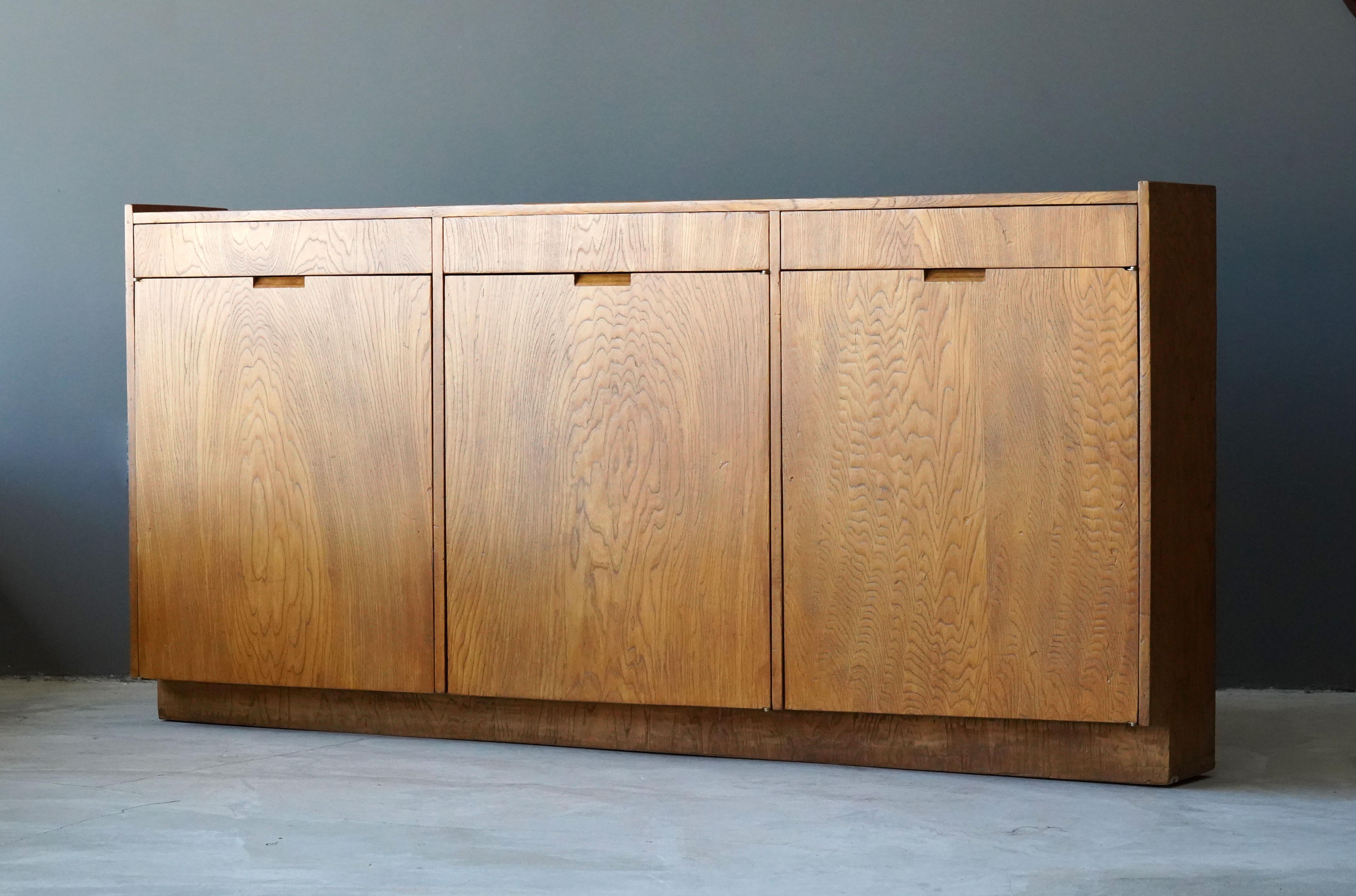 A unique sideboard / cabinet / credenza. Designed by Richard Neutra for the Brown Sidney House, Holmby Hills, Los Angeles. Detailed provenance available upon request, circa 1955.

Other designers of the period include Paul Frankl, T.H.