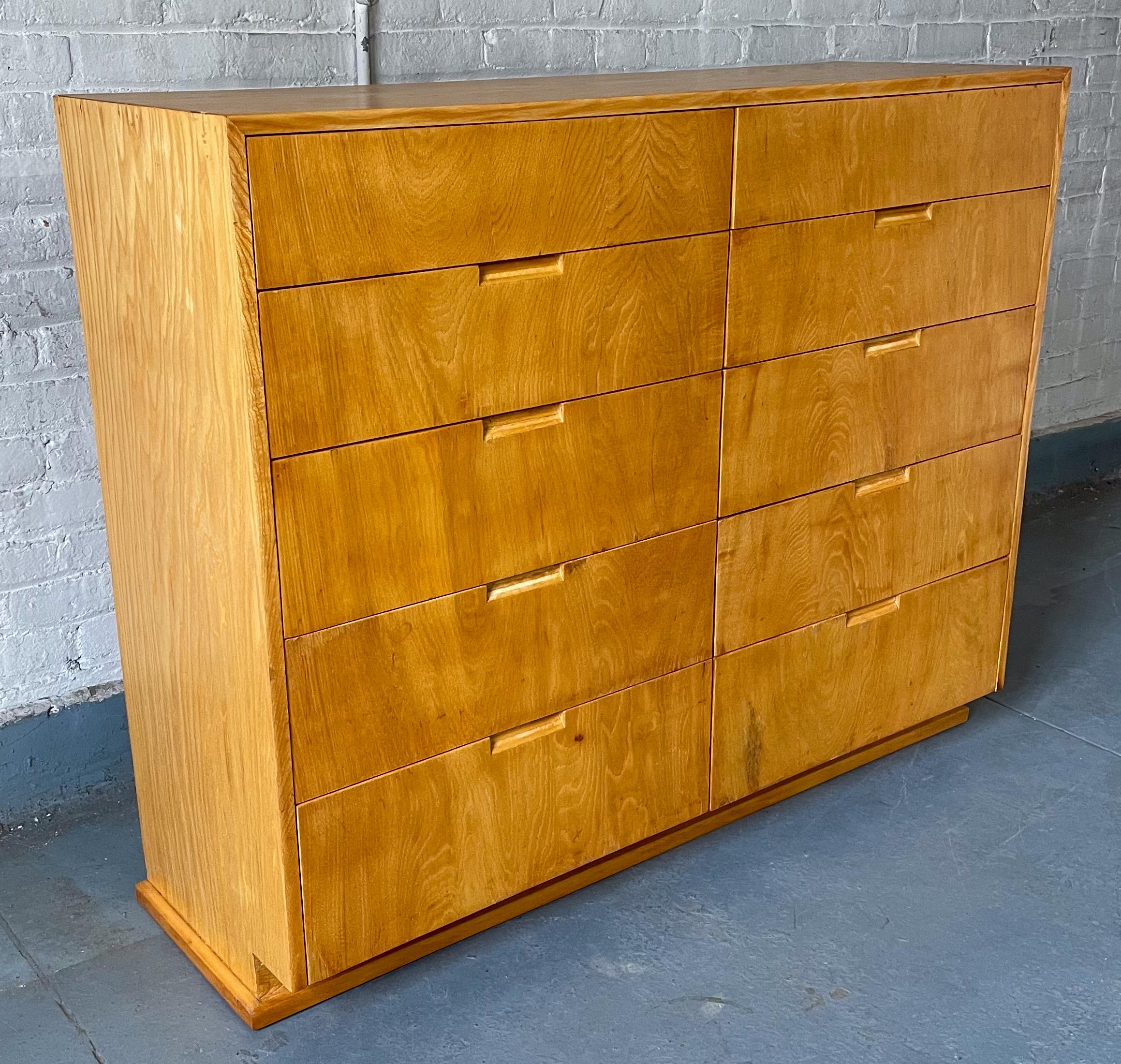 Richard Neutra Custom Chest of Drawers In Good Condition In New York, NY