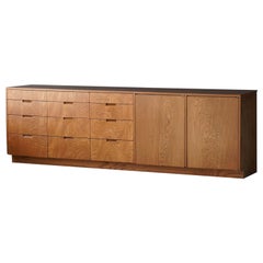Richard Neutra, Grande mobile / credenza, compensato, Los Angeles, America