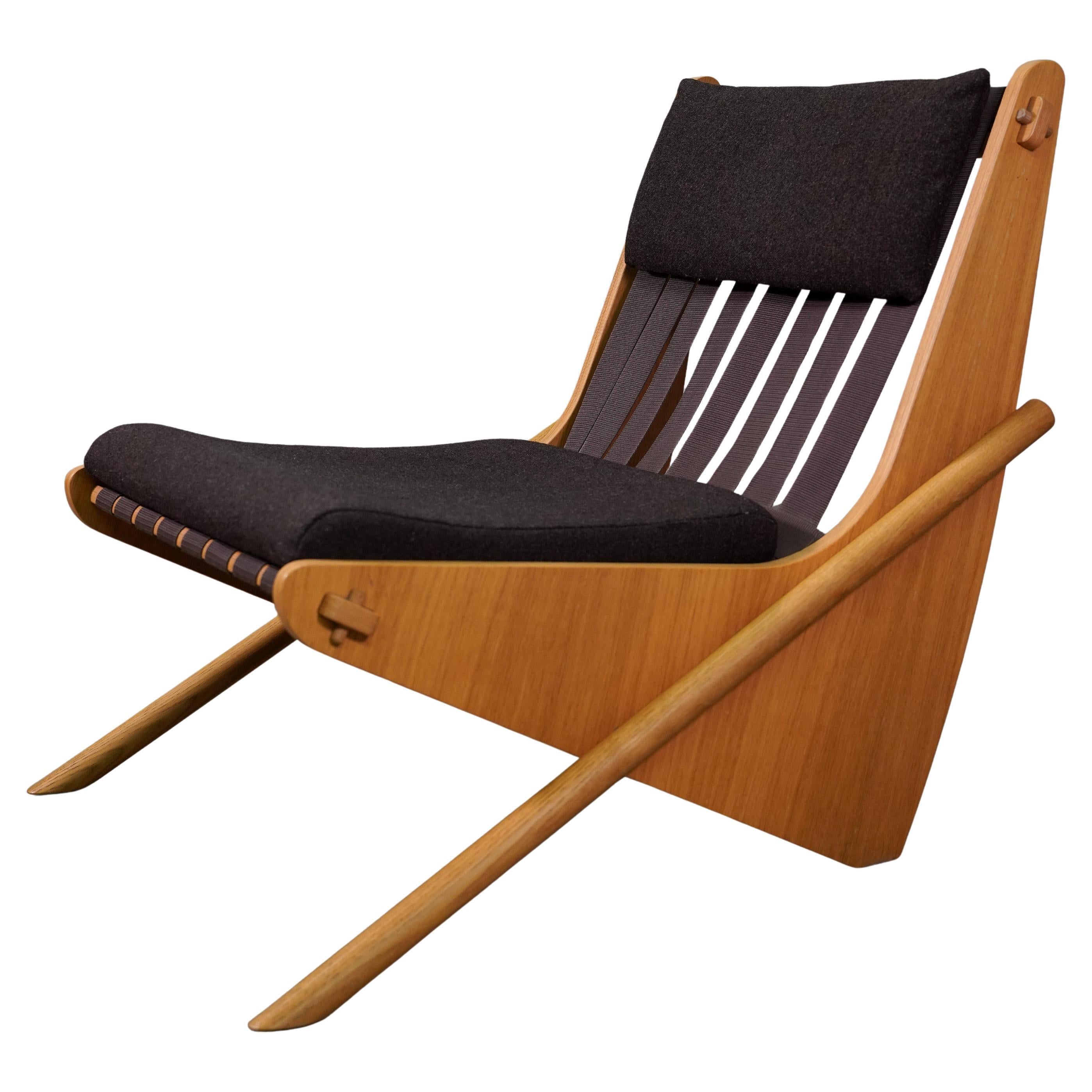 Americano Sedie Boomerang di Oak di Richard Neutra - coppia in vendita
