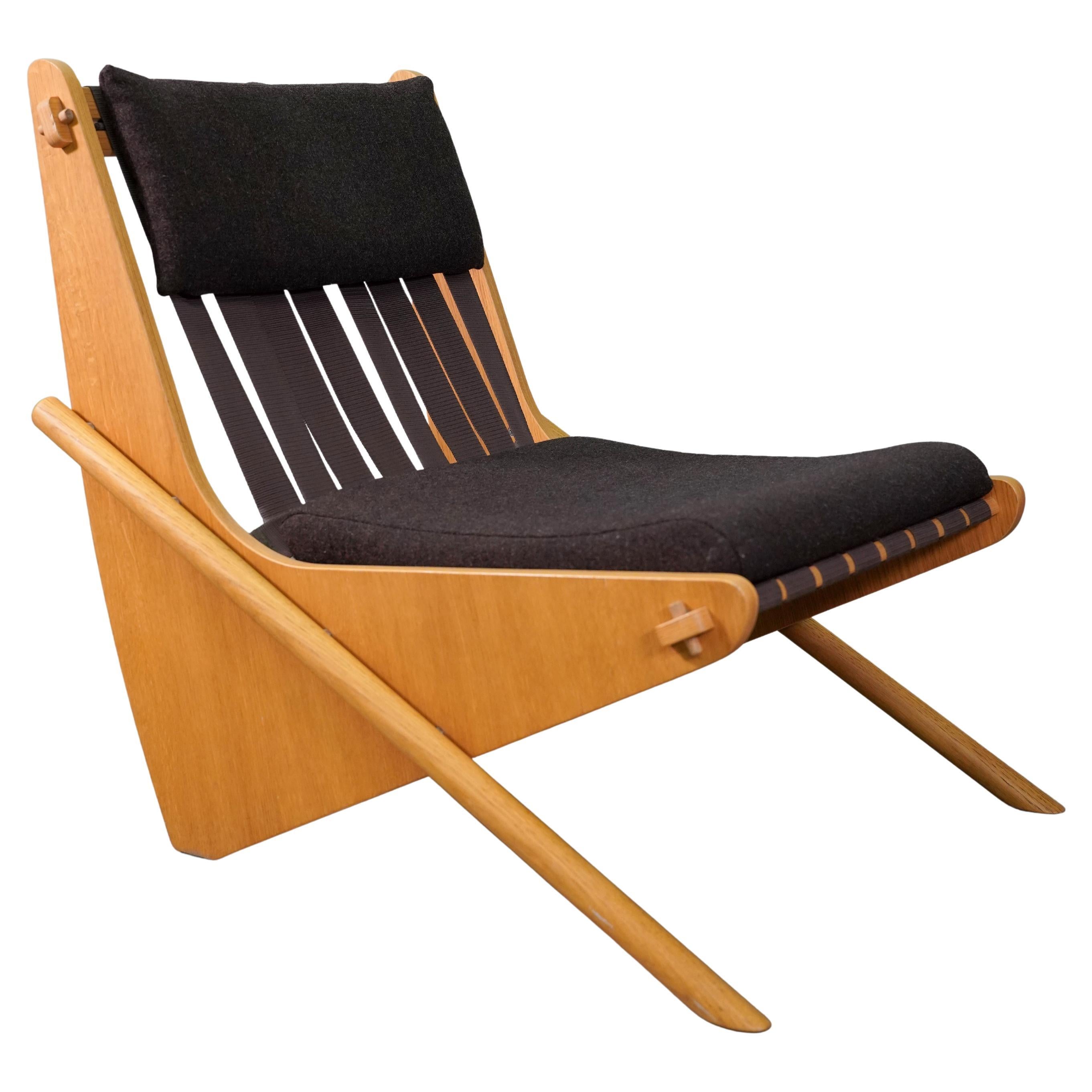 Sedie Boomerang di Oak di Richard Neutra - coppia in vendita 2
