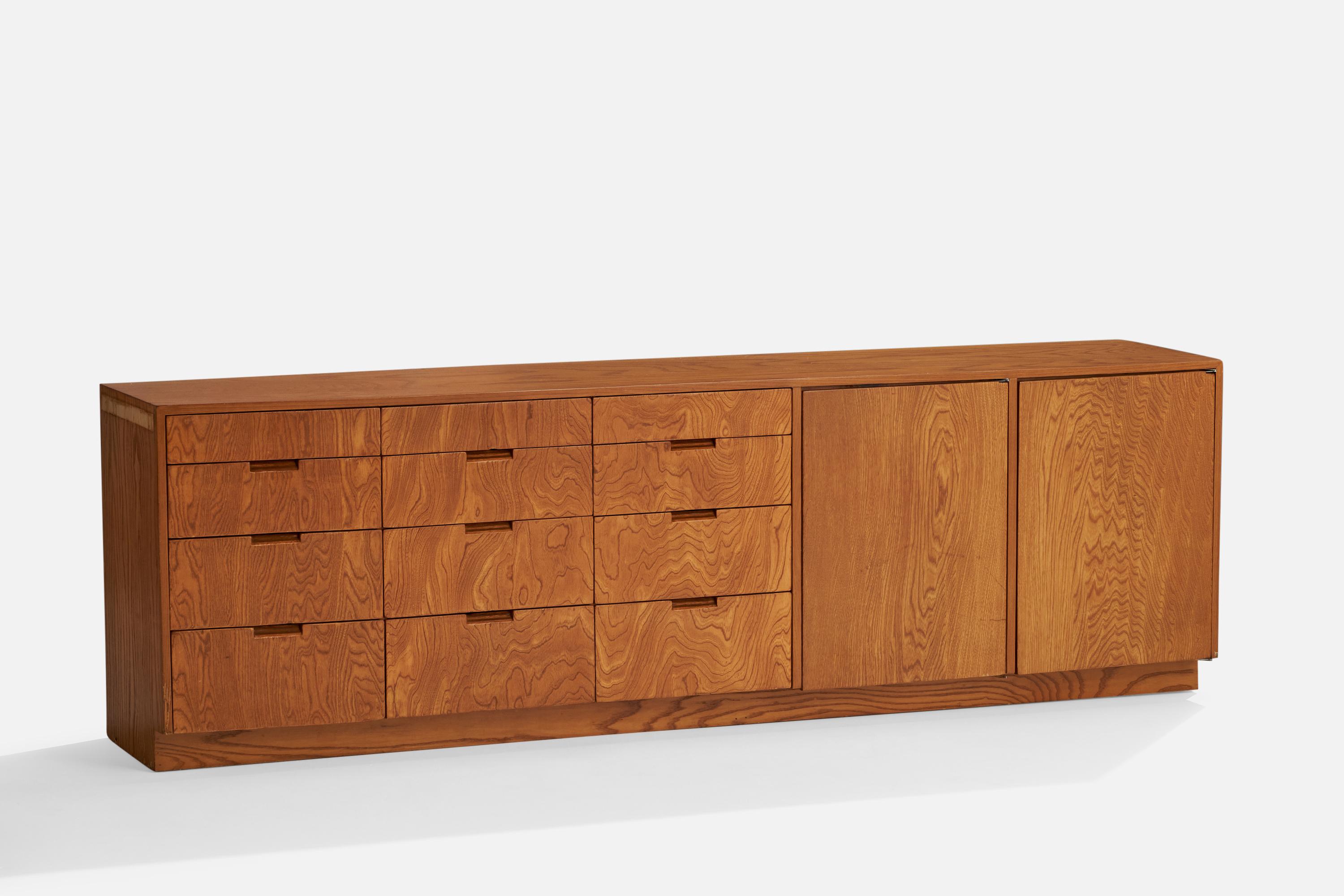 A unique and sizeable cabinet or sideboard. Designed by Richard Neutra for the Brown Sidney House, Holmby Hills, Los Angeles, c. 1955. 

Detailed provenance available upon request,
