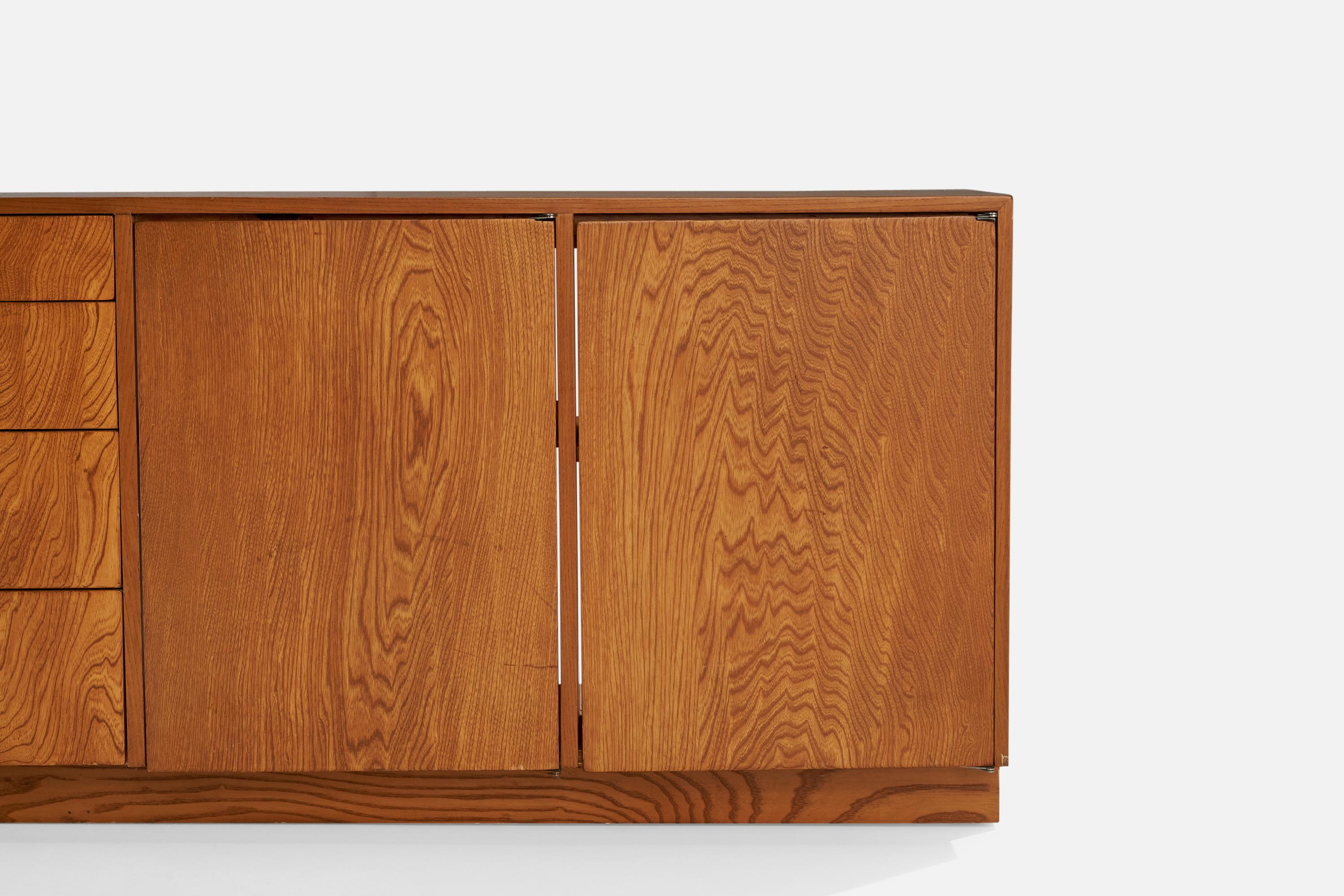 Richard Neutra, Sizeable Cabinet, Plywood, USA, 1955 For Sale 1