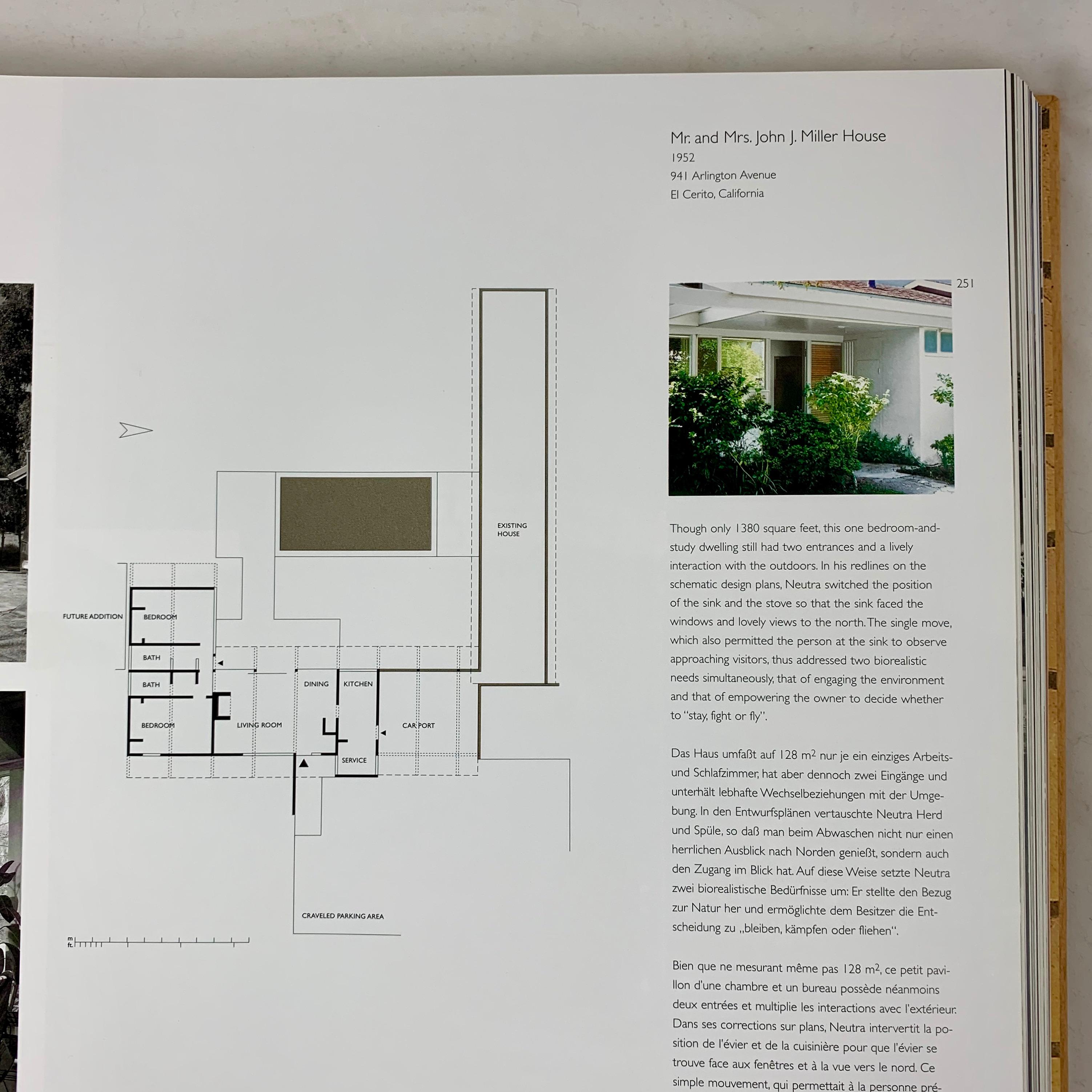 Richard Neutra, the Complete Works, Wood Bound Architecture Book, Original Box 1