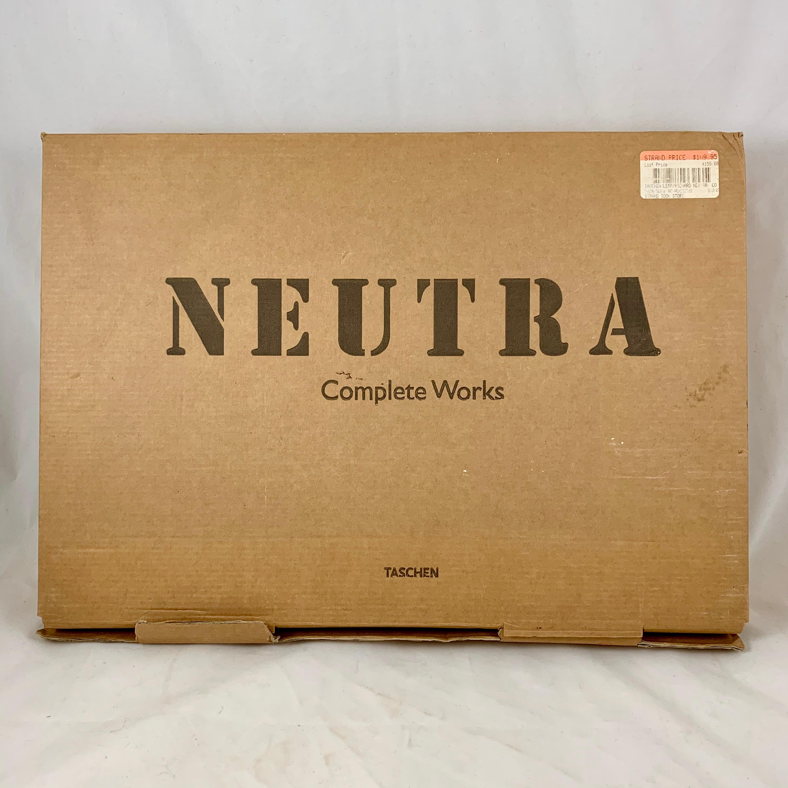 Richard Neutra, the Complete Works, Wood Bound Architecture Book, Original Box 3