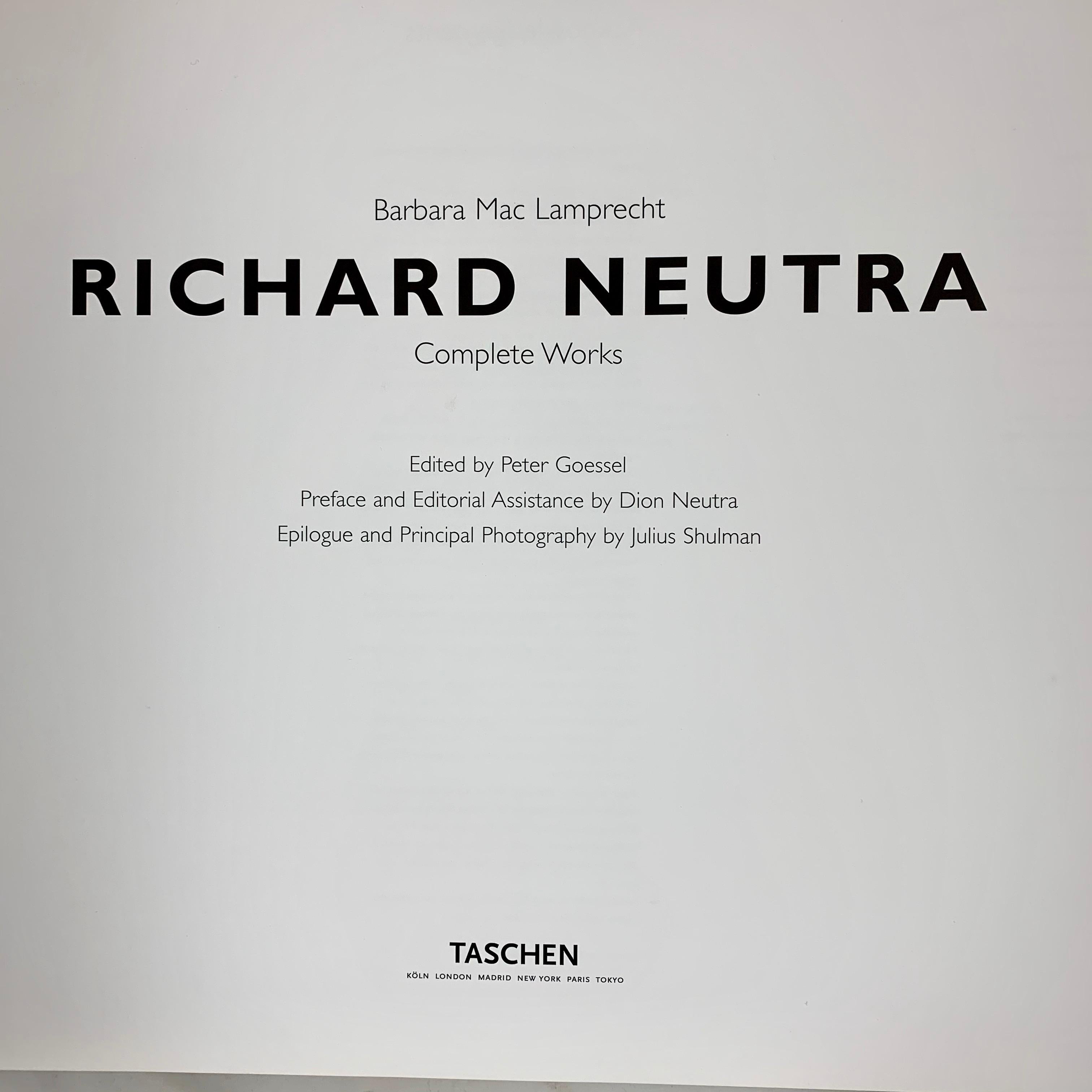 richard neutra books