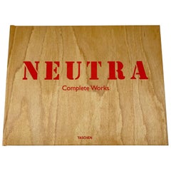 Richard Neutra:: the Complete Works:: livre d'architecture relié en bois:: boîte d'origine