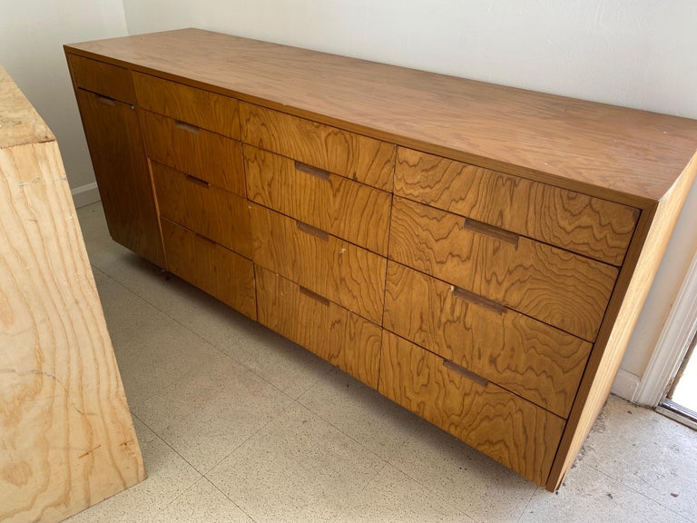 Mid-Century Modern Richard Neutra, Two Cabinets Plywood, Los Angeles, America, circa 1955 For Sale
