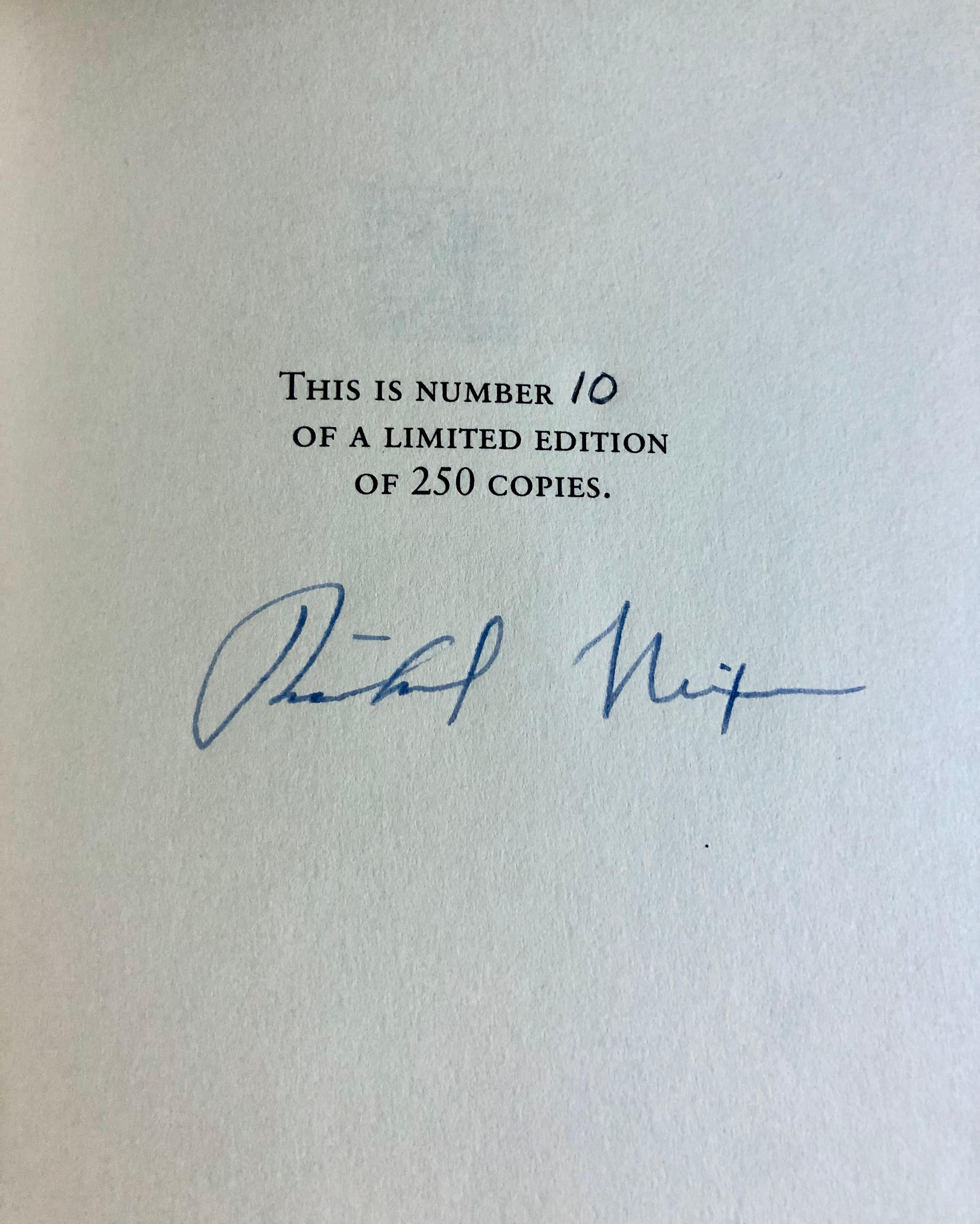 Livre relié en cuir à édition limitée 