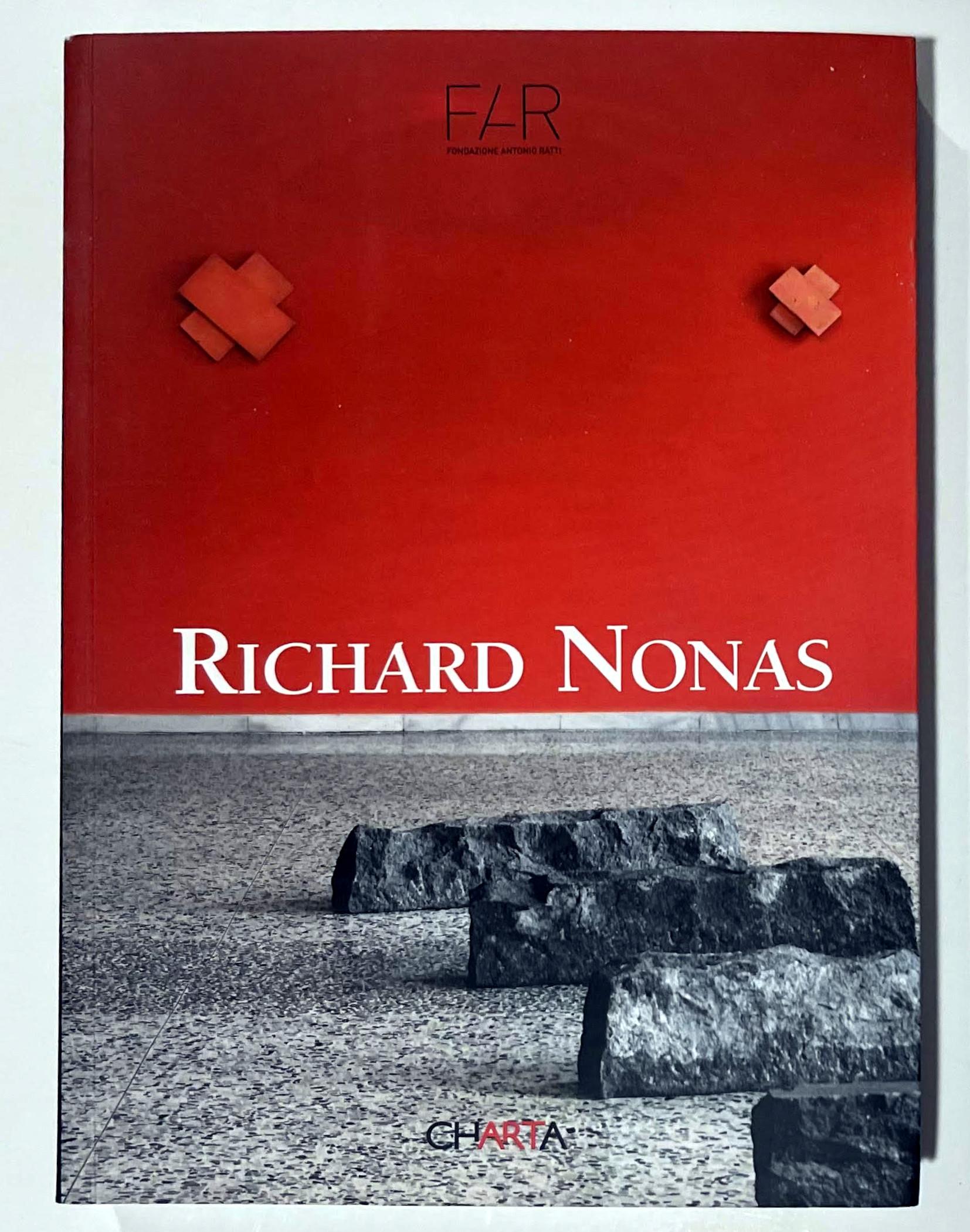 Monograph on post-Minimal sculptor Richard Nonas (hand signed by Richard Nonas) For Sale 3
