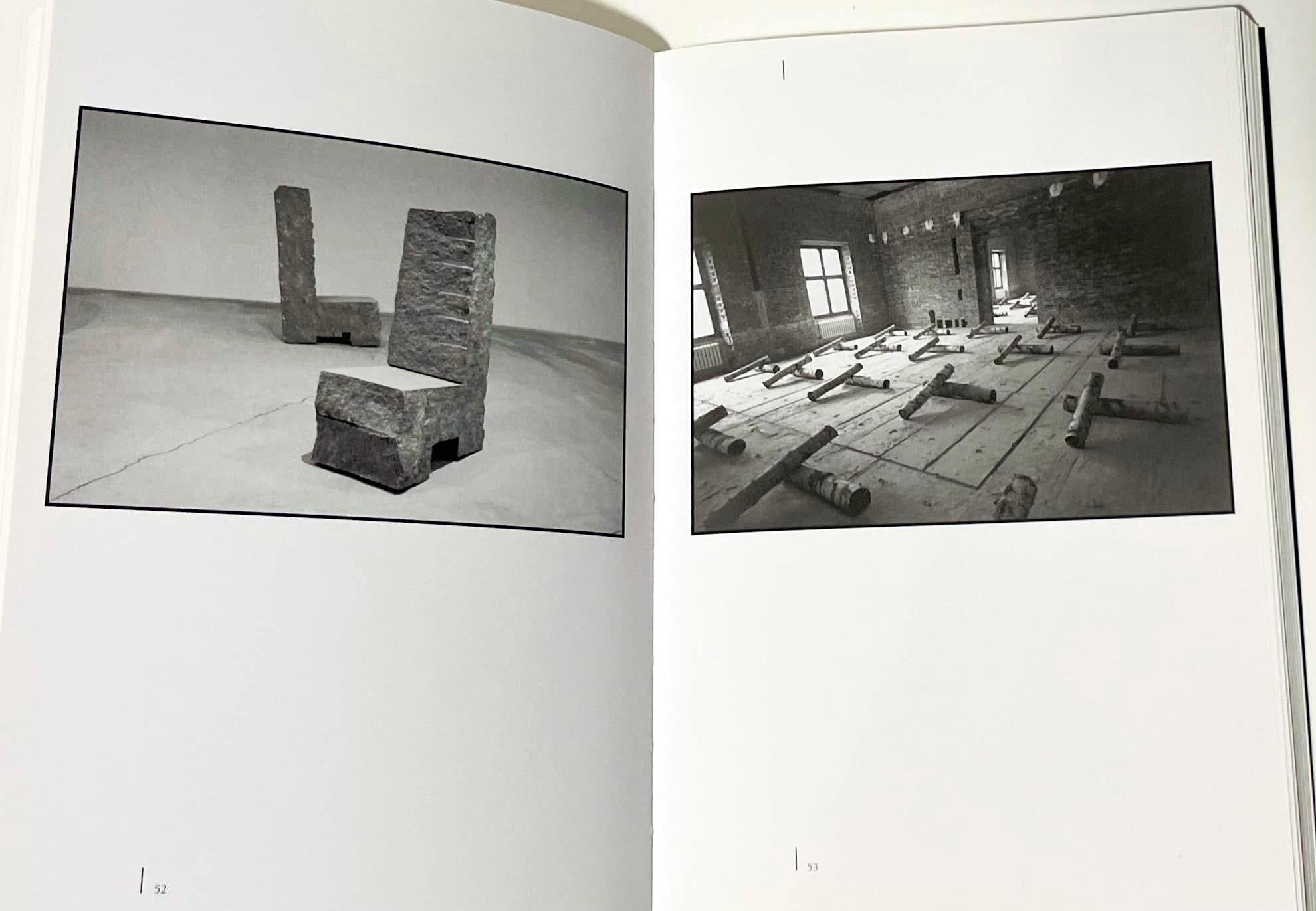 Monograph on post-Minimal sculptor Richard Nonas (hand signed by Richard Nonas) For Sale 7